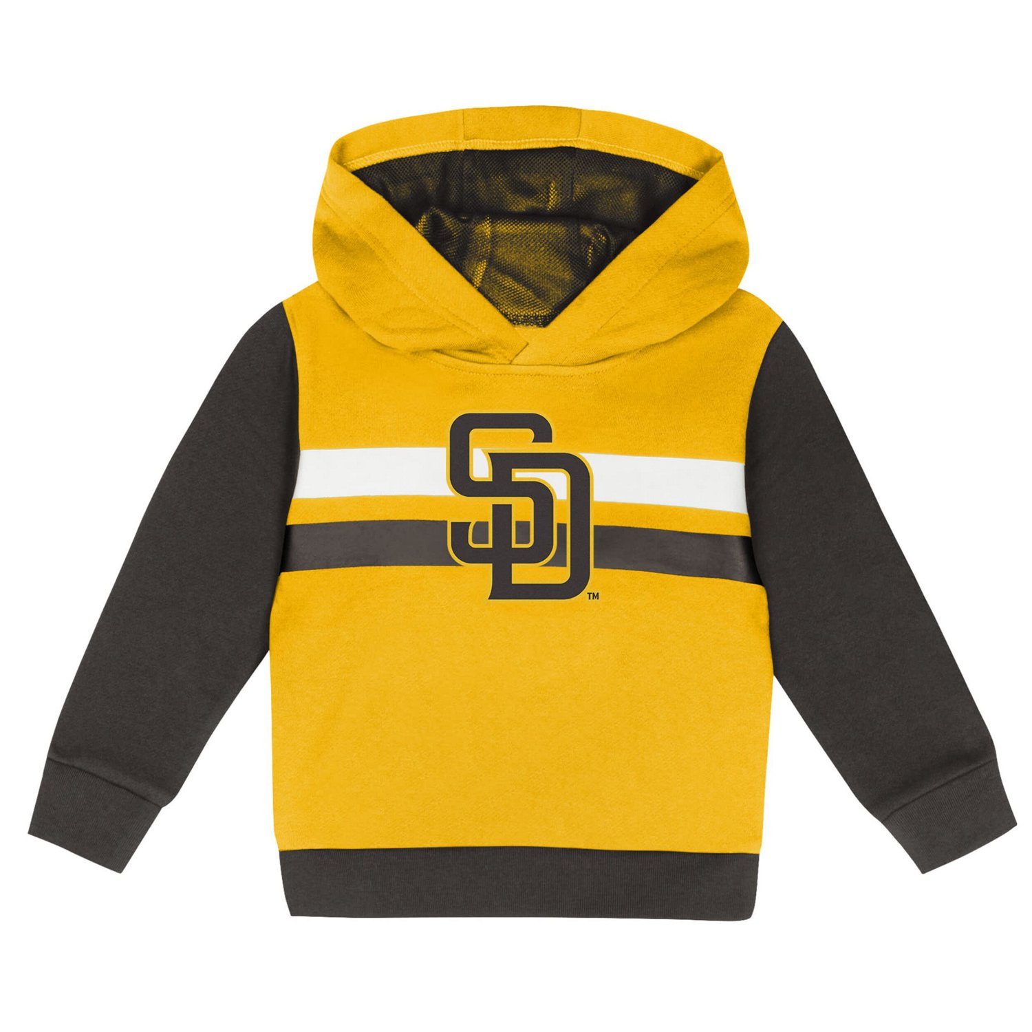 Brown San Diego Padres Wind Up Pullover Hoodie and Sweatpants Set