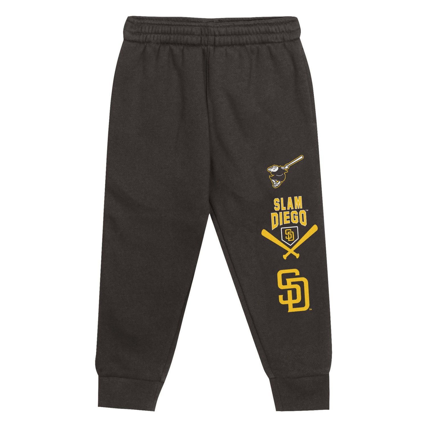 Brown San Diego Padres Wind Up Pullover Hoodie and Sweatpants Set