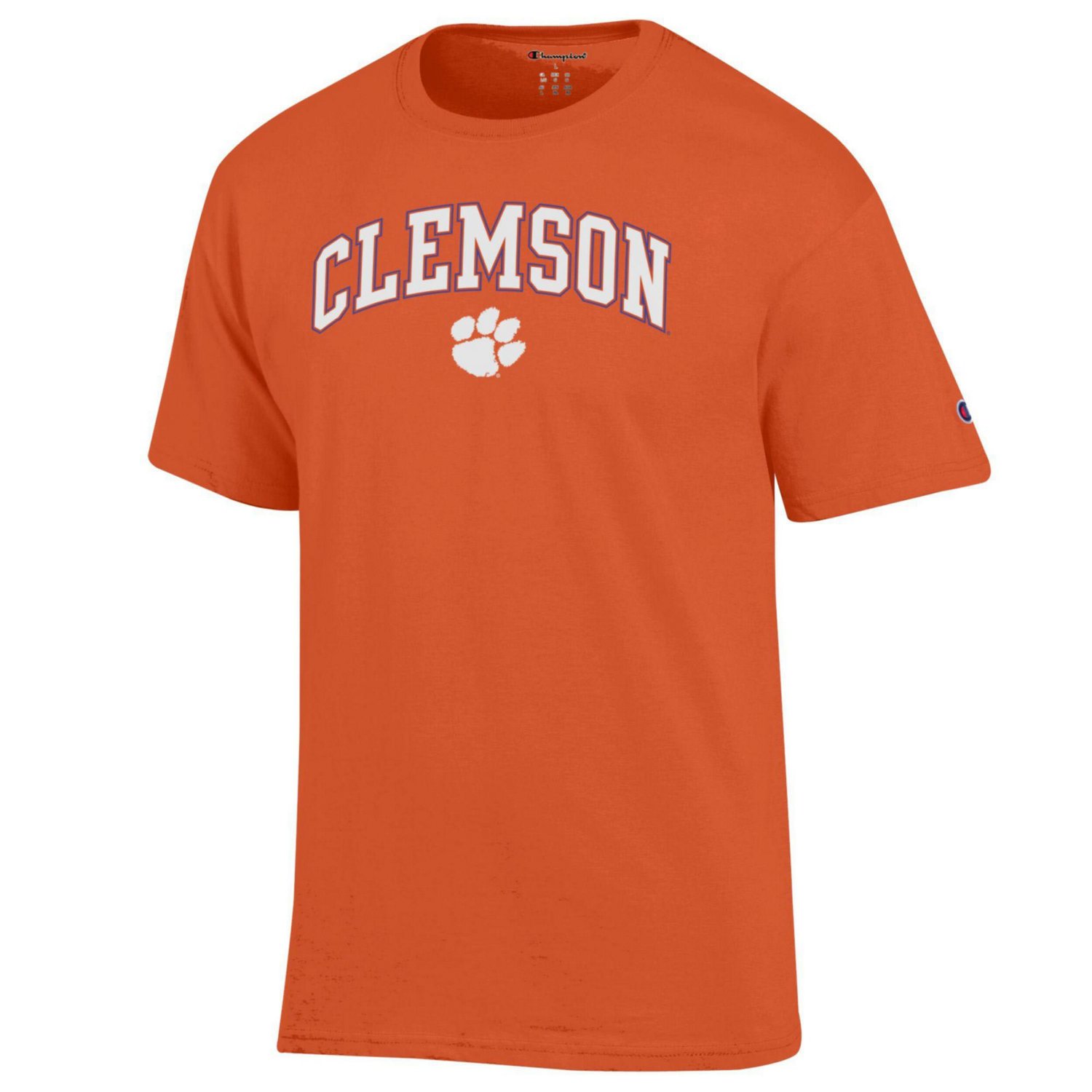 Champion Clemson Tigers Arch Over Logo T-Shirt - view number 2