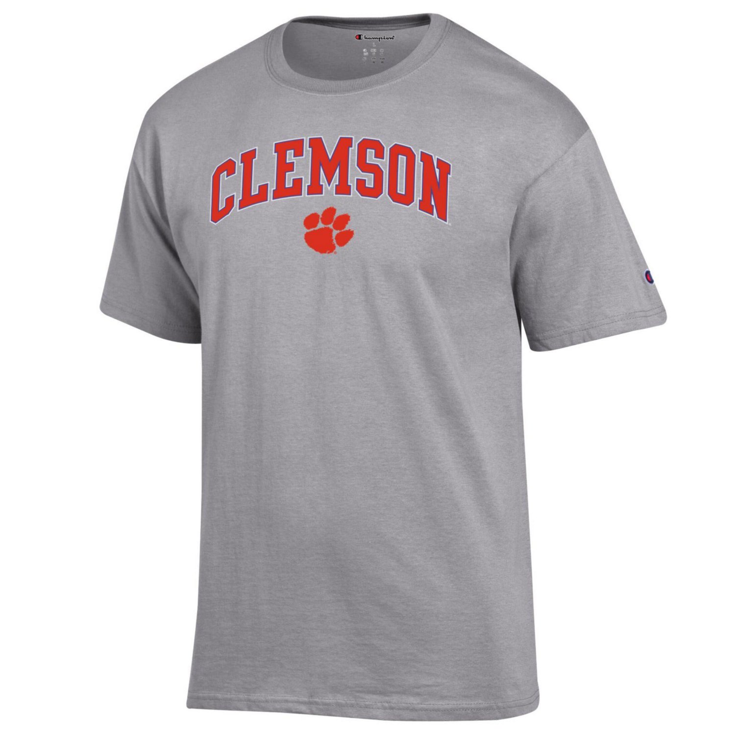 Champion Clemson Tigers Arched Logo T-Shirt - view number 2