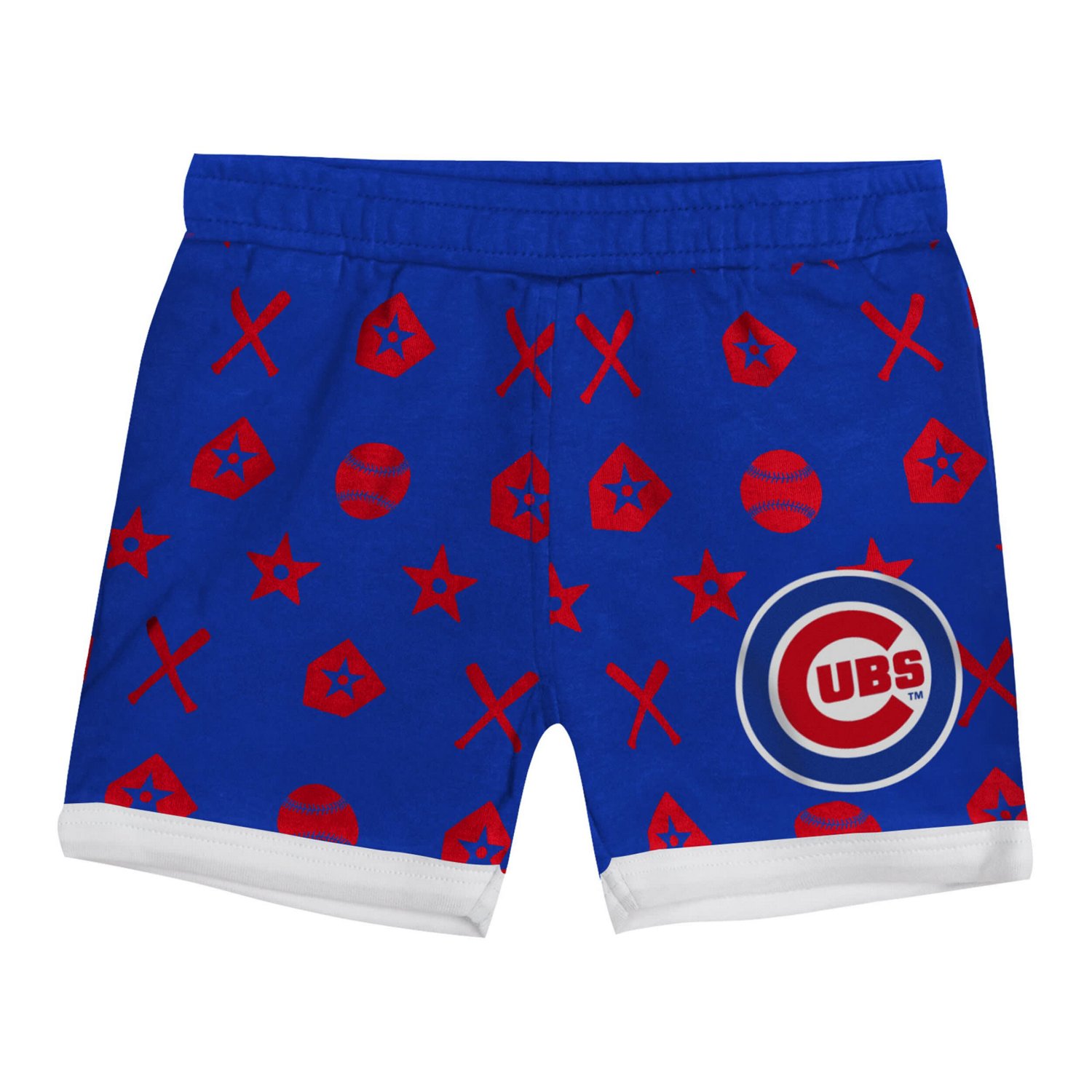 Chicago Cubs On Deck 2-Piece Diaper Cover Set