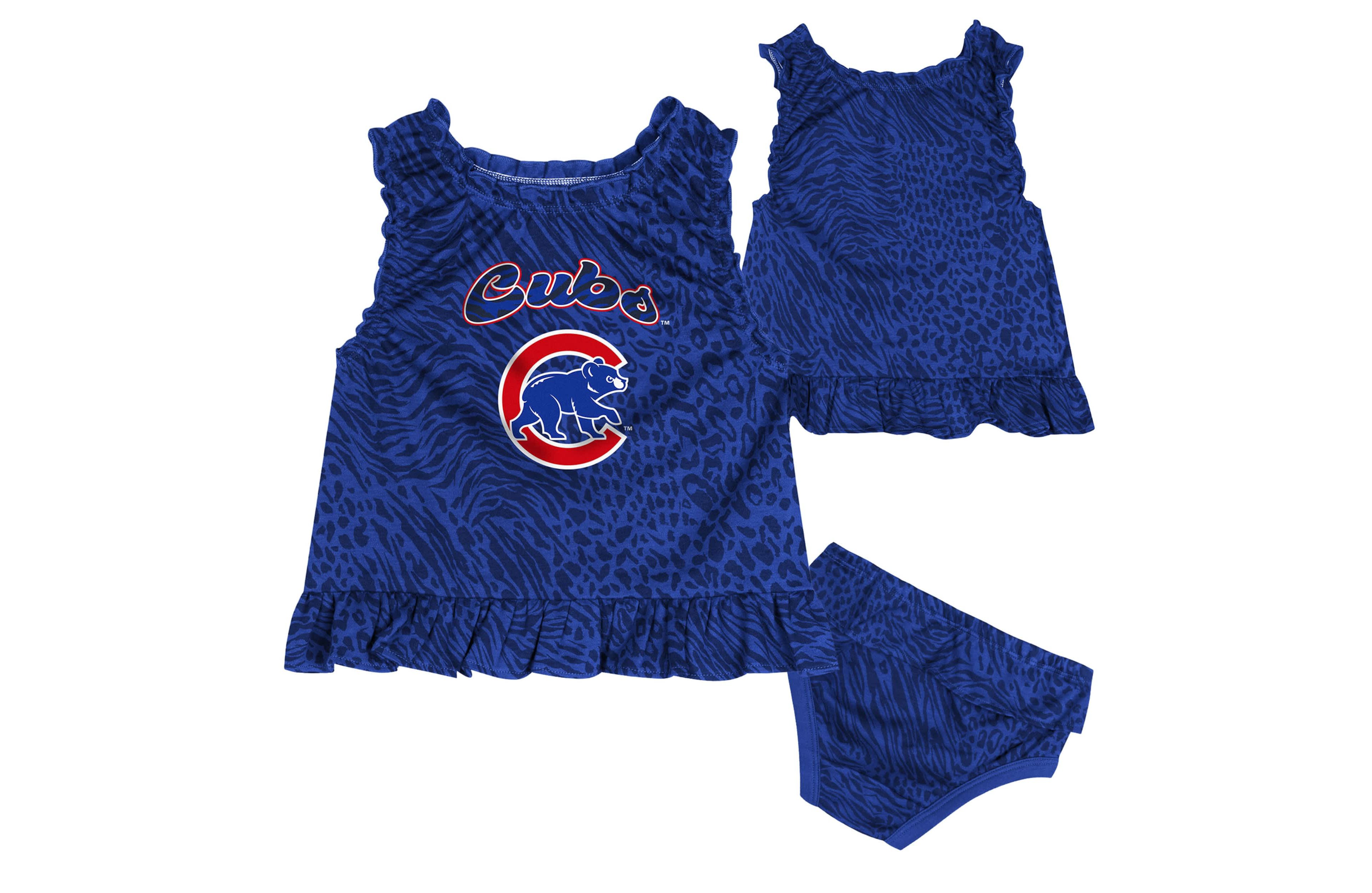 Chicago Cubs Playground Dress  Bloomers Set