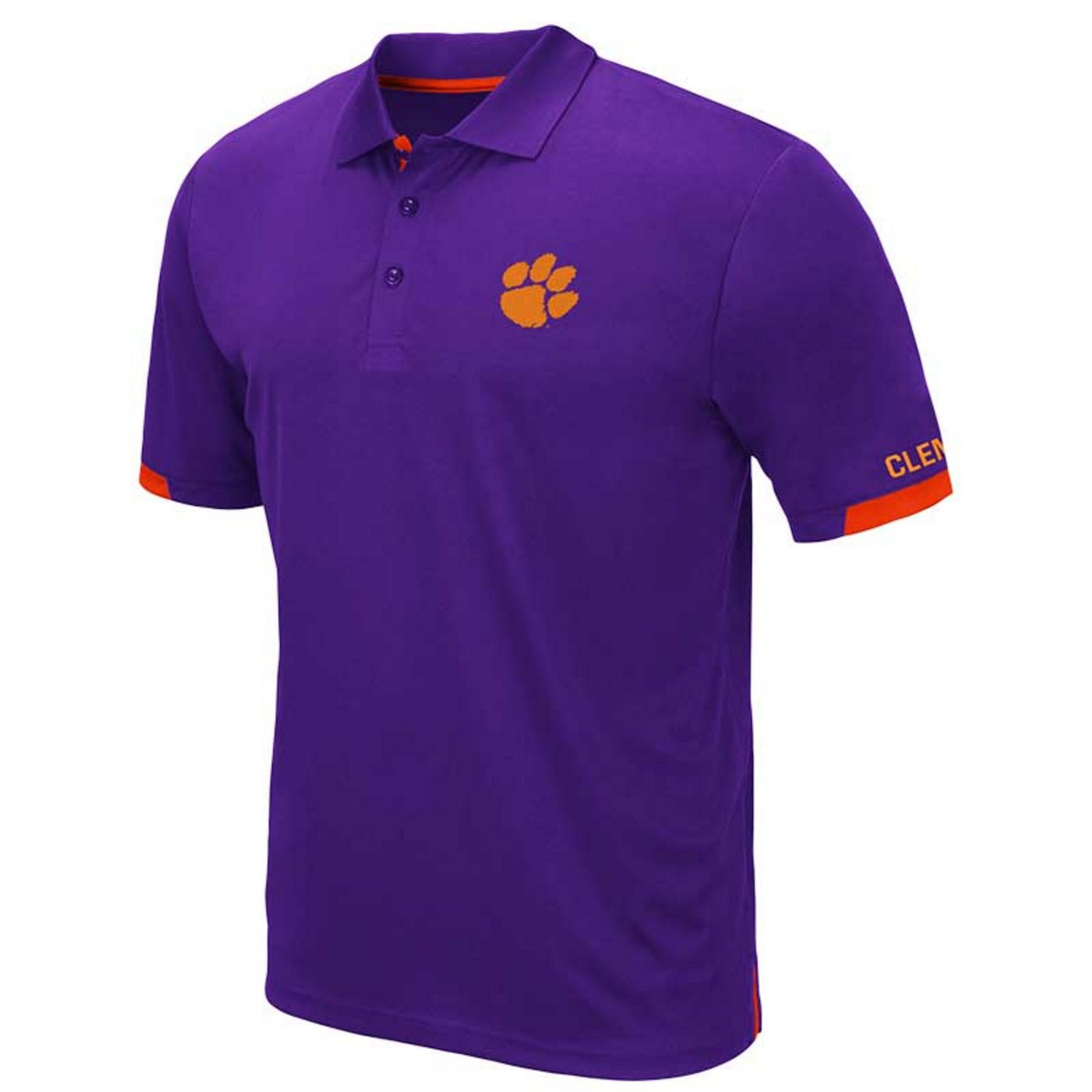 Colosseum Clemson Tigers Big  Tall Santry Polo - view number 2