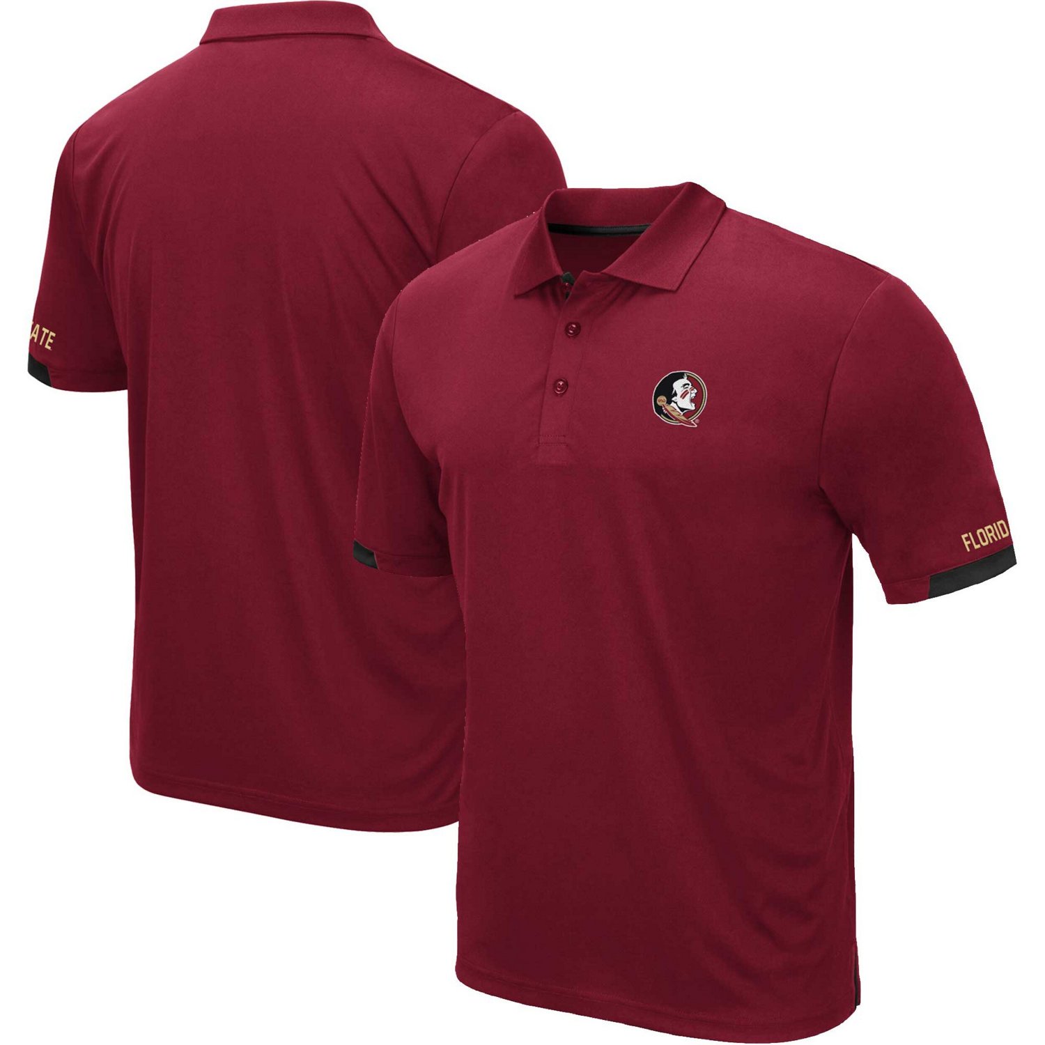Colosseum Florida State Seminoles Big  Tall Santry Polo - view number 1