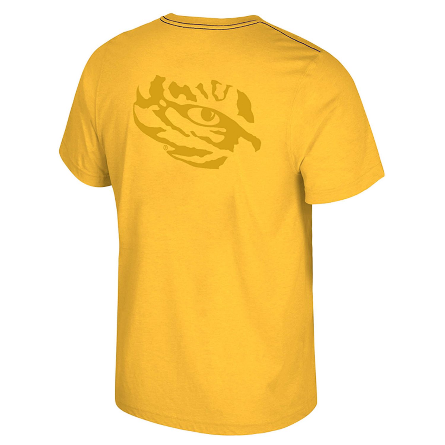 Colosseum Maize LSU Tigers Dual Logo T-Shirt - view number 3