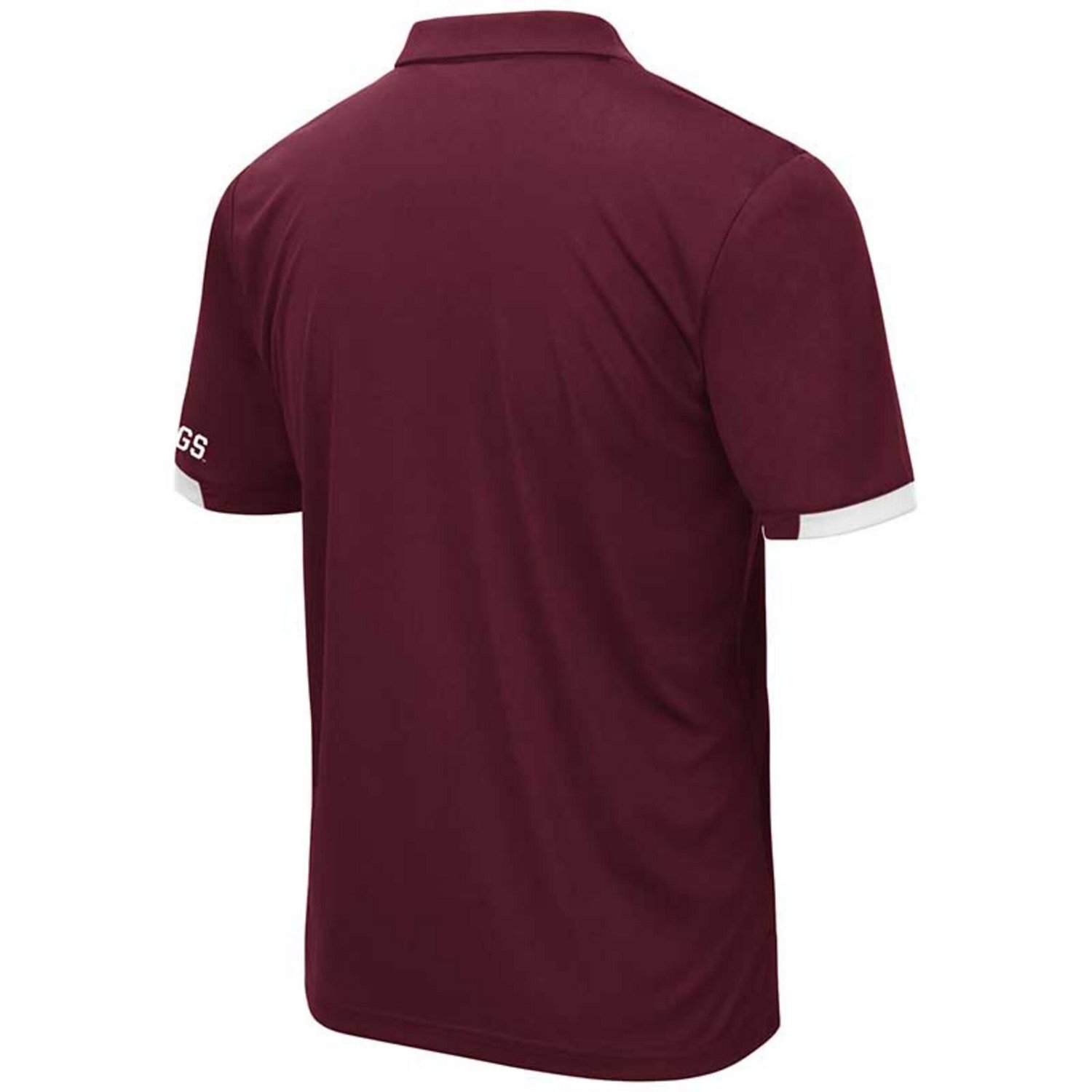 Colosseum Mississippi State Bulldogs Big  Tall Santry Polo - view number 3
