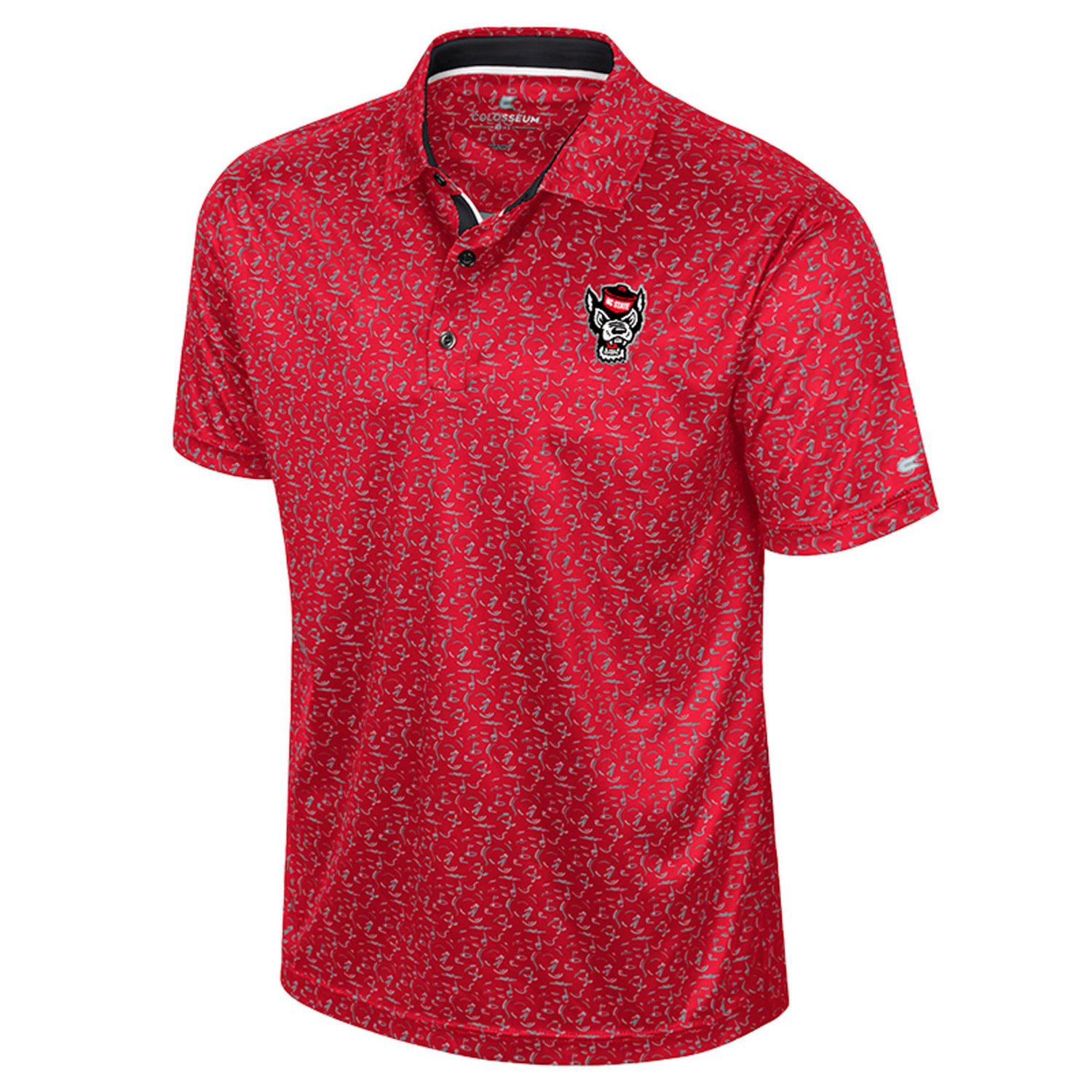 Colosseum NC State Wolfpack Sublimated Golf Polo - view number 2