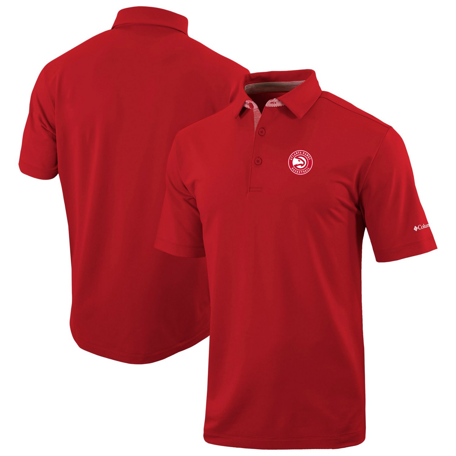 Columbia Atlanta Hawks Omni-Wick Even Lie Polo