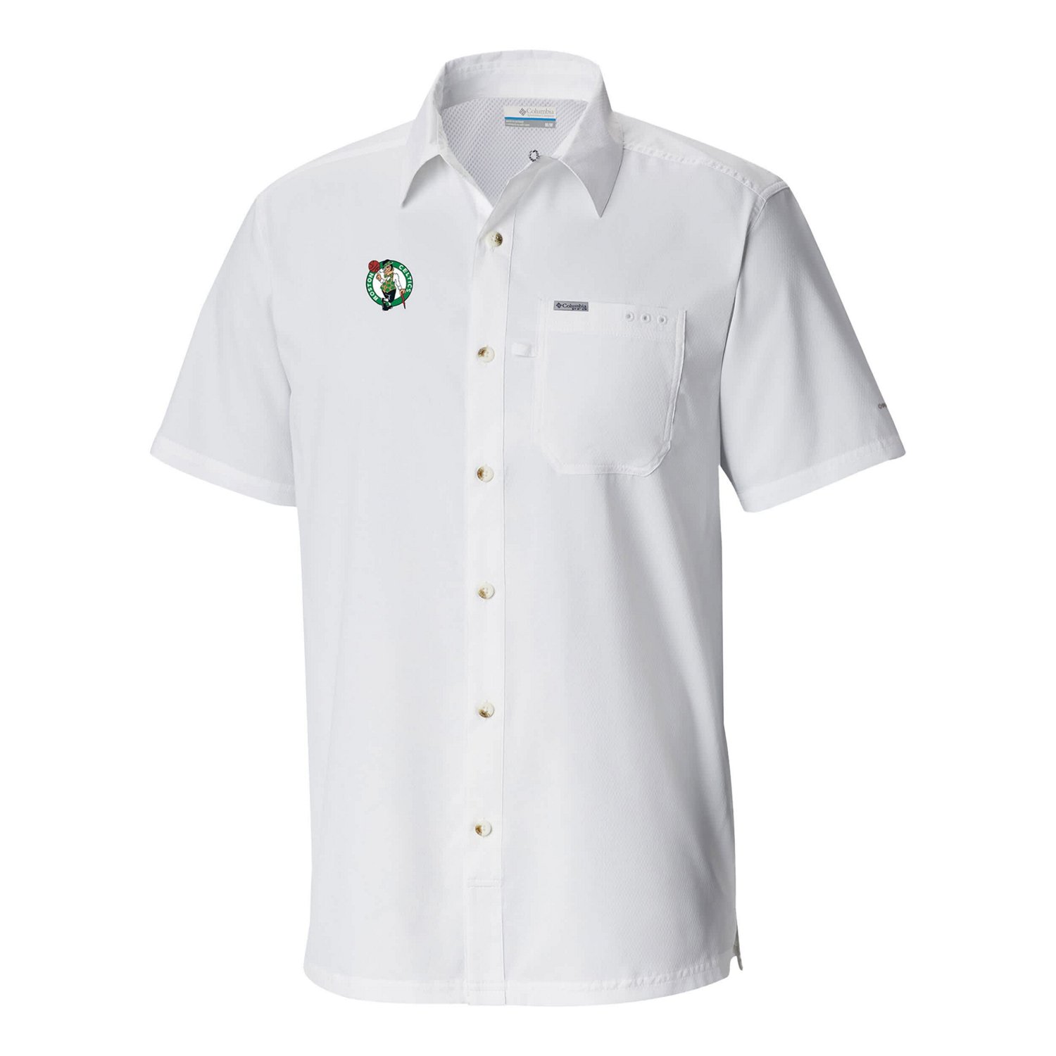 Columbia Boston Celtics Slack Tide Camp Button-Up Shirt - view number 2
