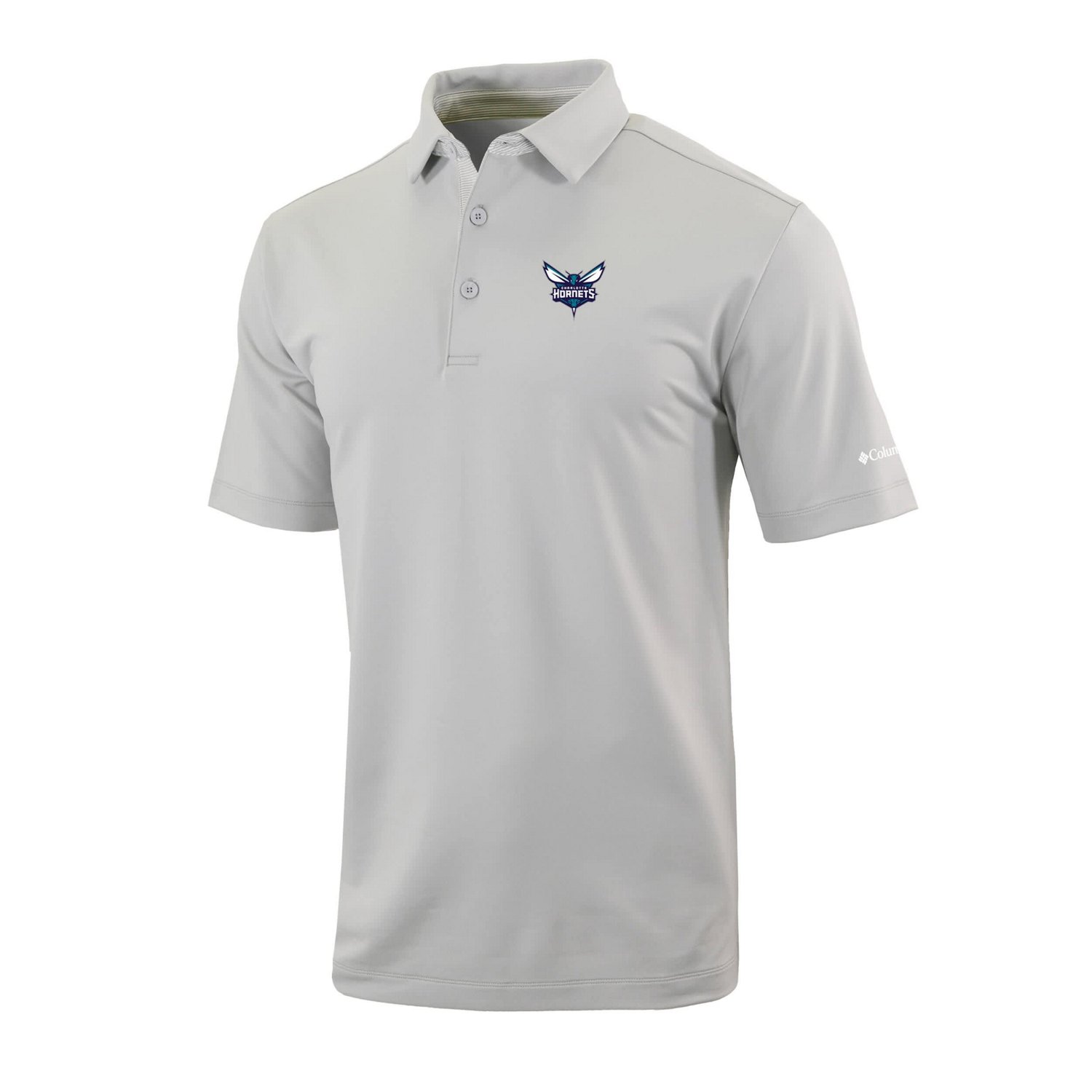 Columbia Charlotte Hornets Omni-Wick Even Lie Polo                                                                               - view number 2