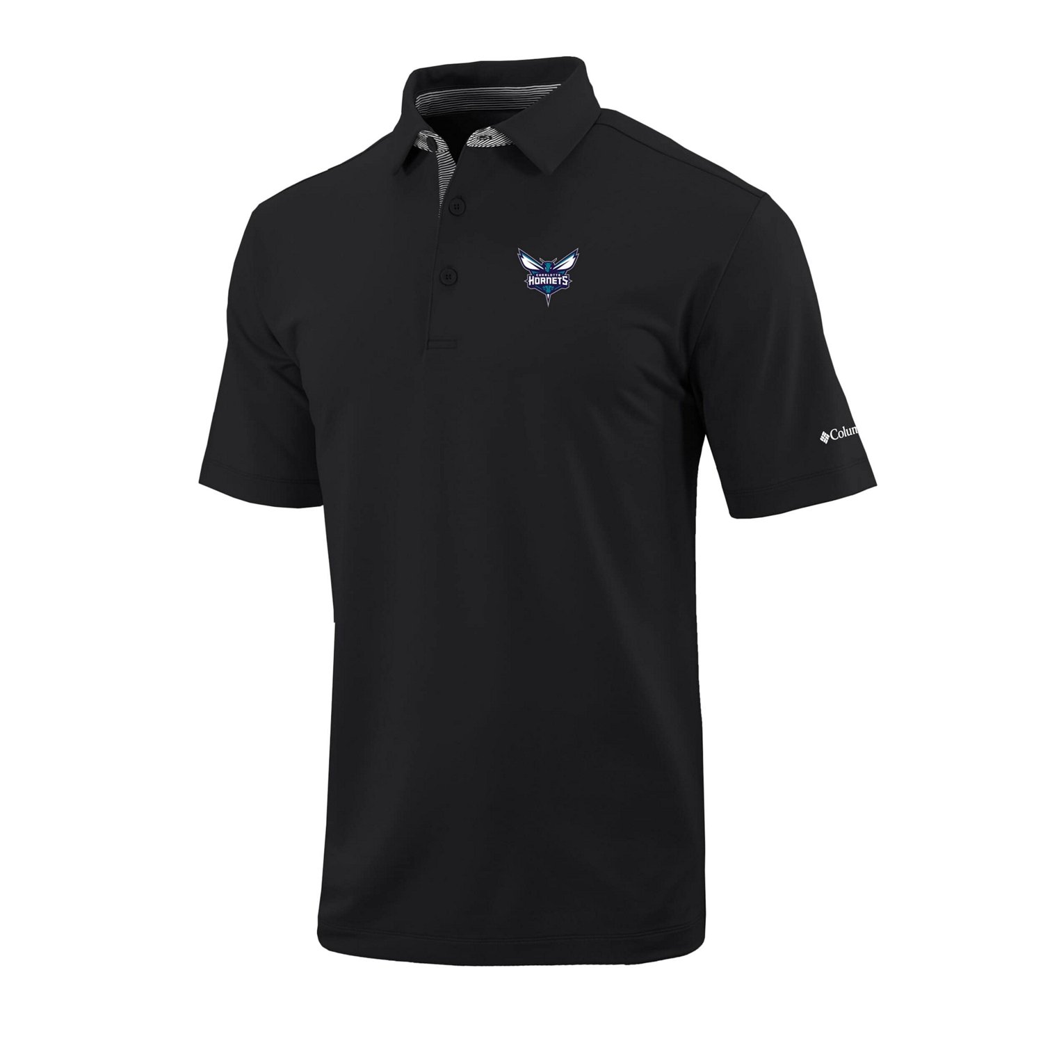 Columbia Charlotte Hornets Omni-Wick Even Lie Polo                                                                               - view number 2