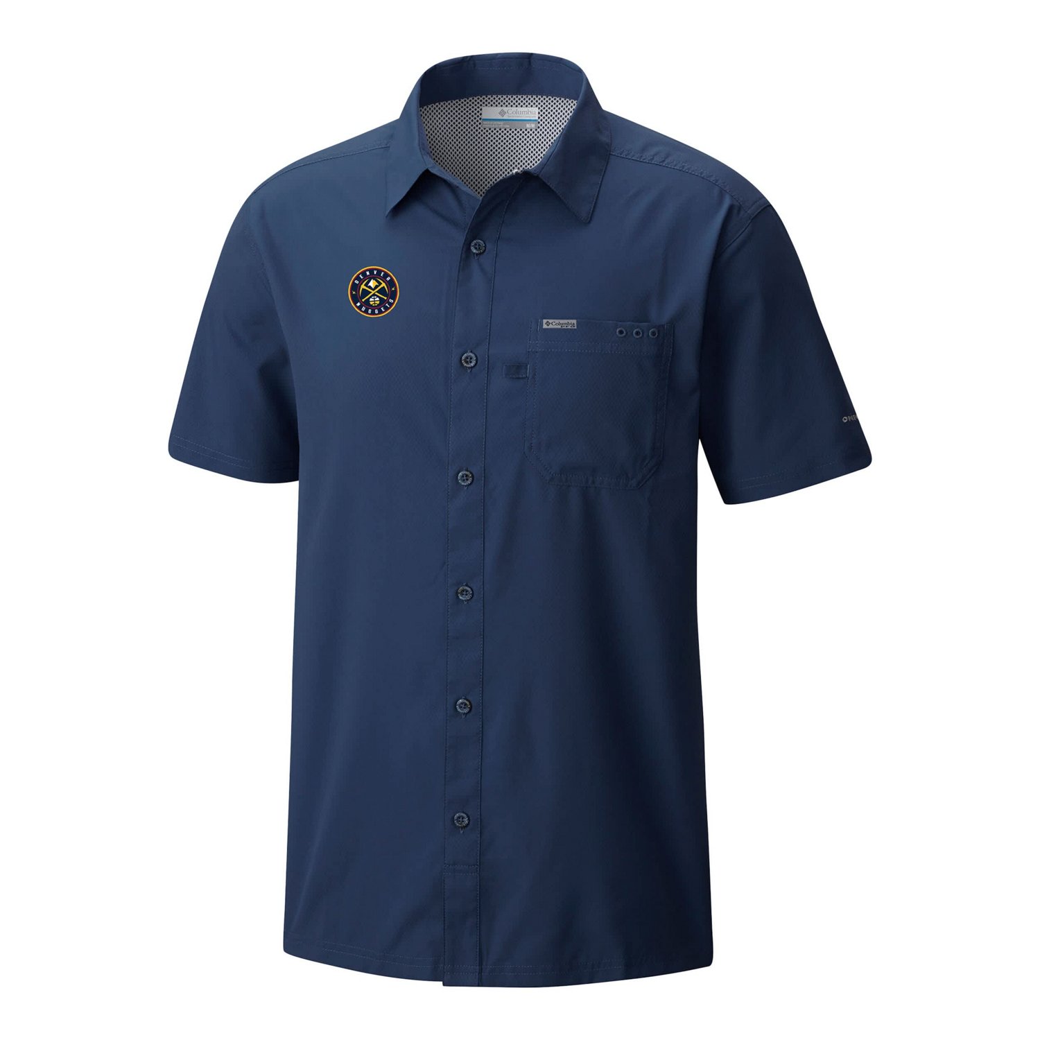 Columbia Denver Nuggets Slack Tide Camp Button-Up Shirt - view number 2