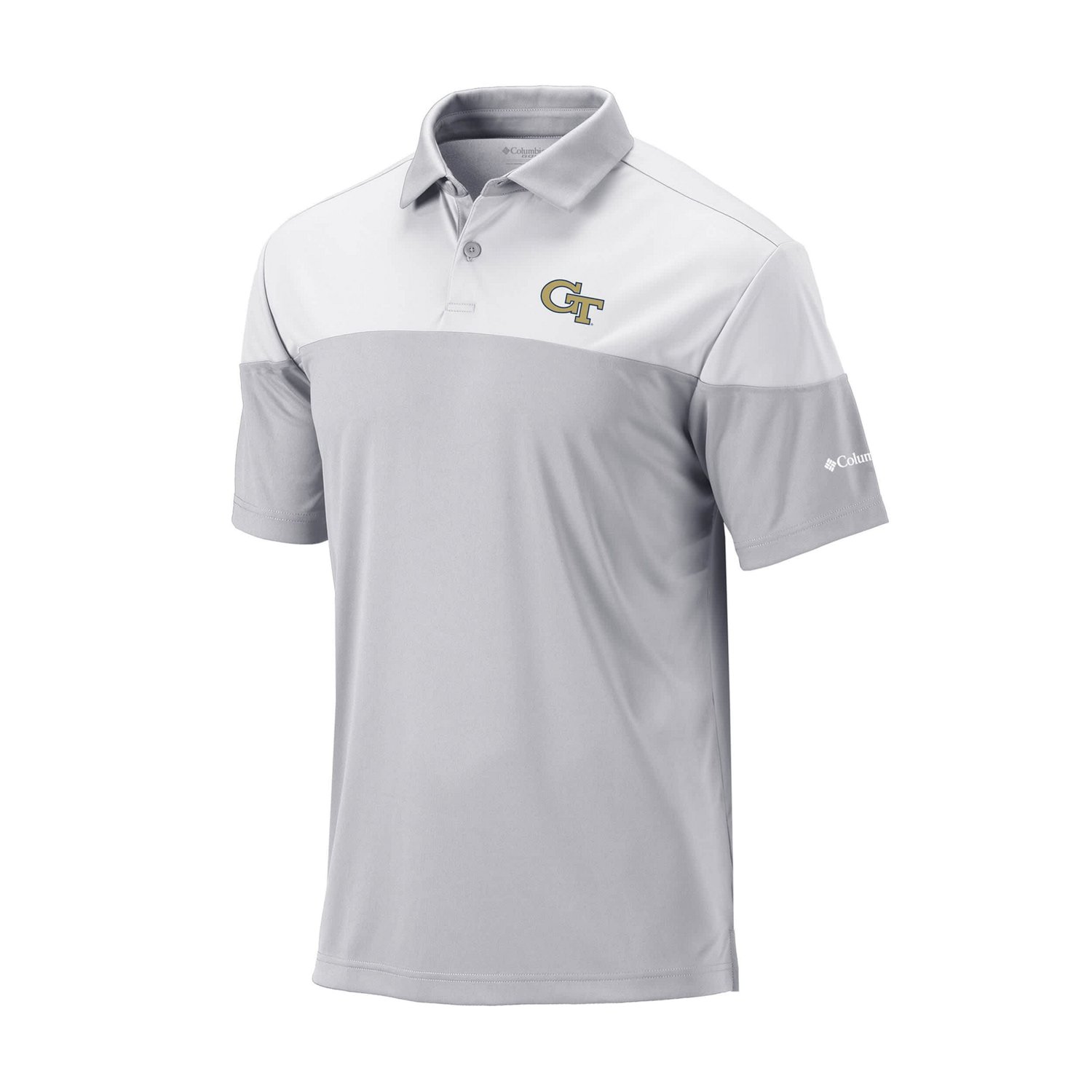 Columbia Georgia Tech Jackets Omni-Wick Best Ball Polo                                                                           - view number 1