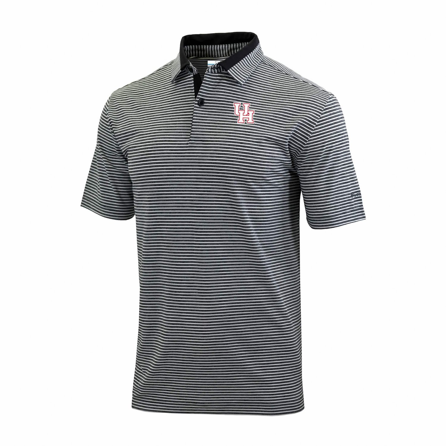 Columbia Houston Cougars Omni-Wick Golden Hills Polo                                                                             - view number 1