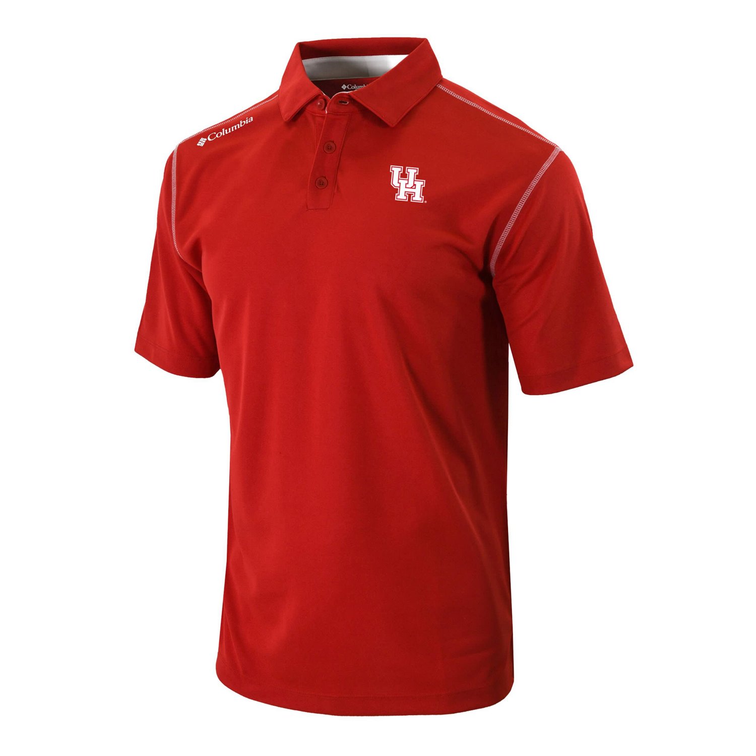 Columbia Houston Cougars Omni-Wick Shotgun Polo - view number 2