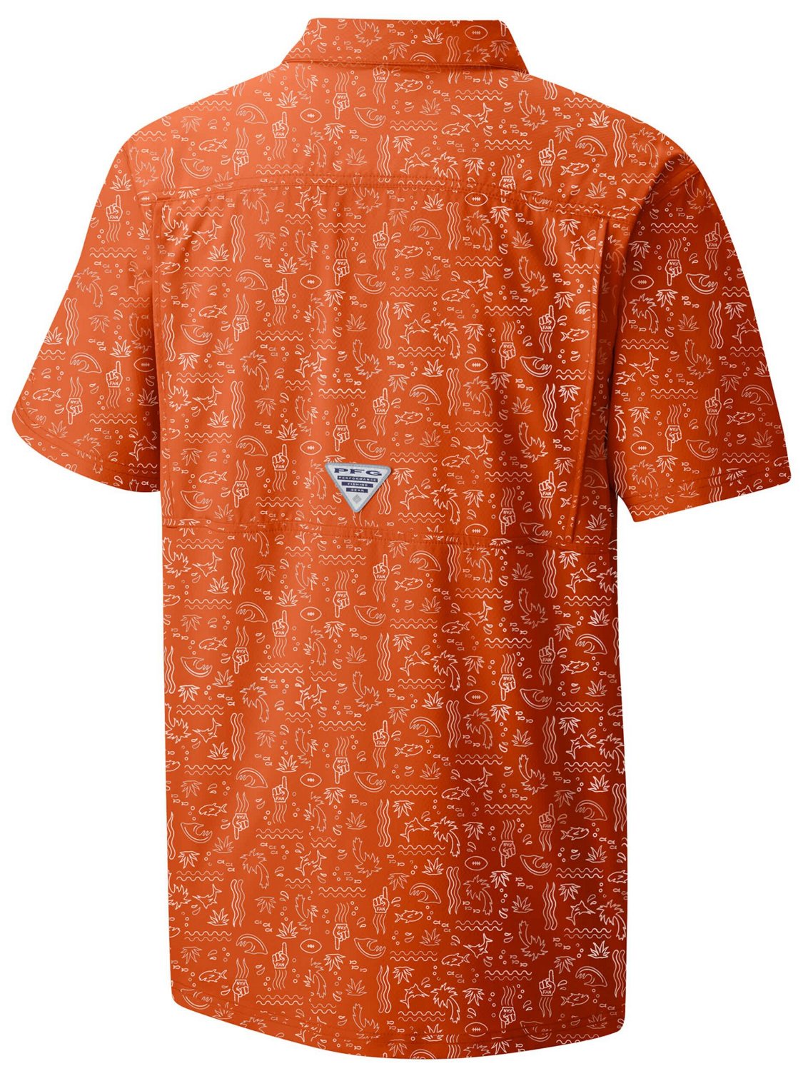 Columbia Illinois Fighting Illini Super Slack Tide Omni-Wick Button-Up Shirt                                                     - view number 3