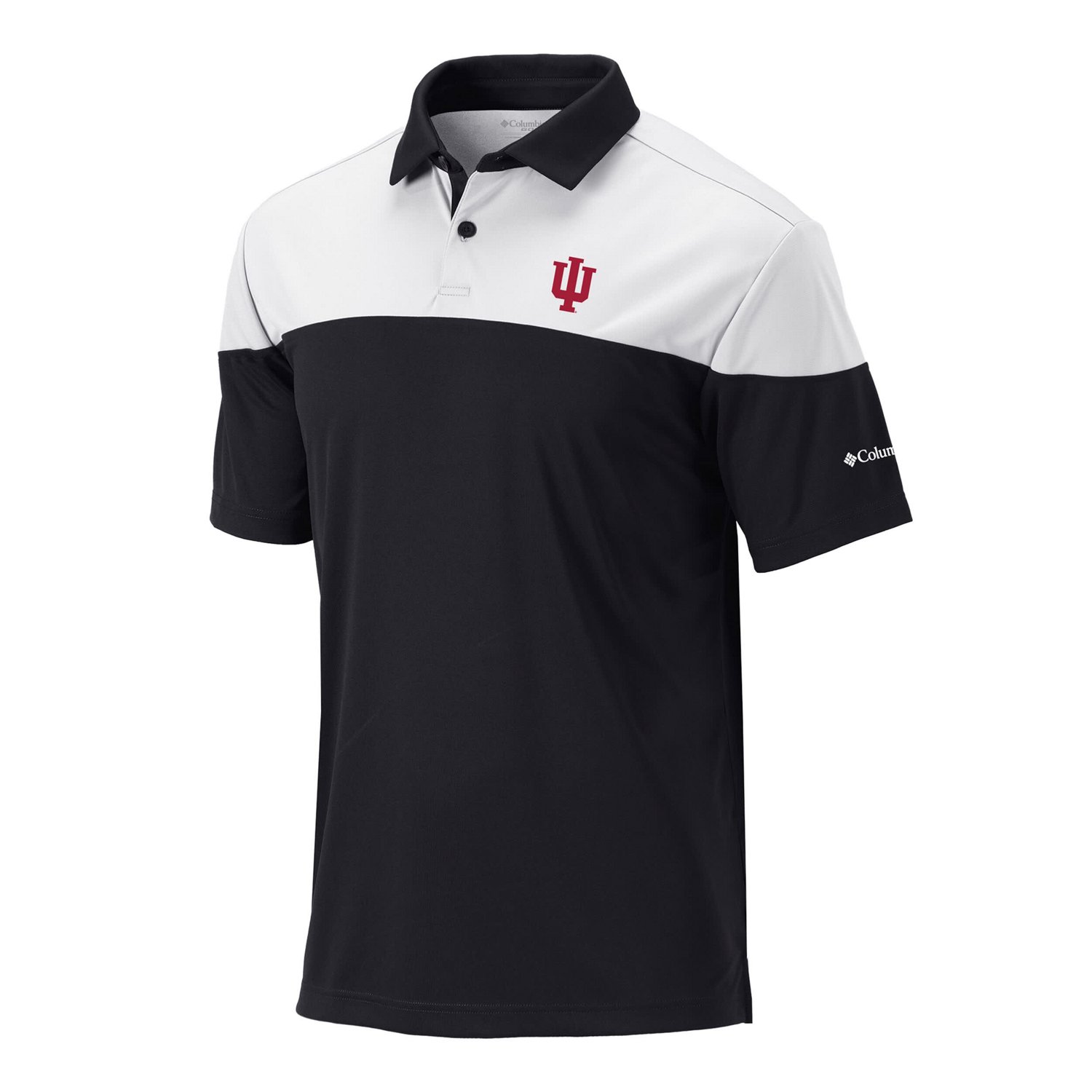Columbia Indiana Hoosiers Omni-Wick Best Ball Polo - view number 1