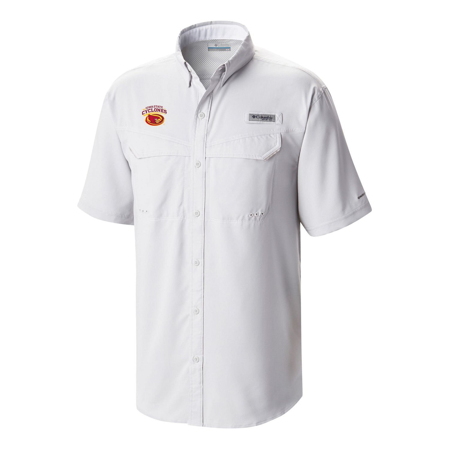 Columbia Iowa State Cyclones Low Drag Offshore Omni-Wick Button-Up Shirt - view number 2