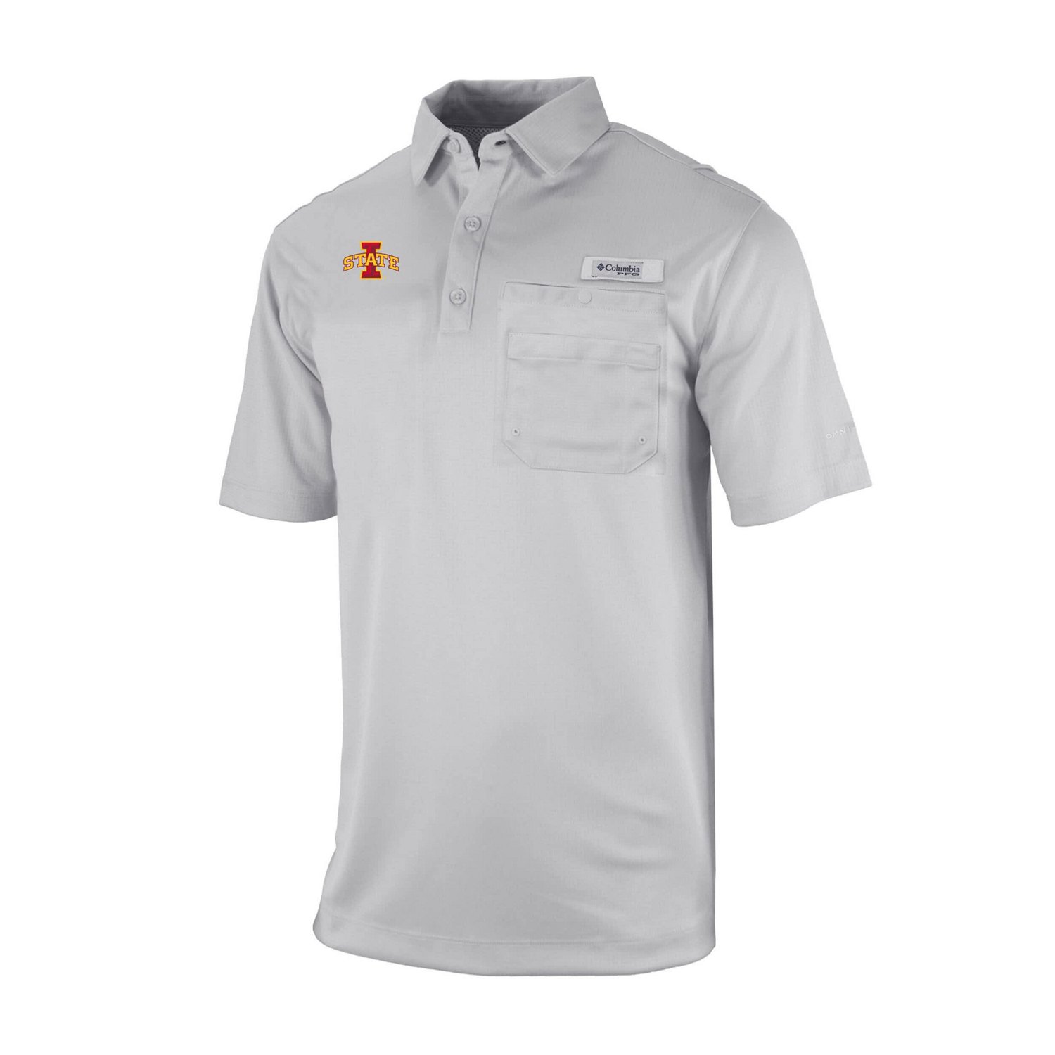 Columbia Iowa State Cyclones Omni-Wick Flycaster Pocket Polo