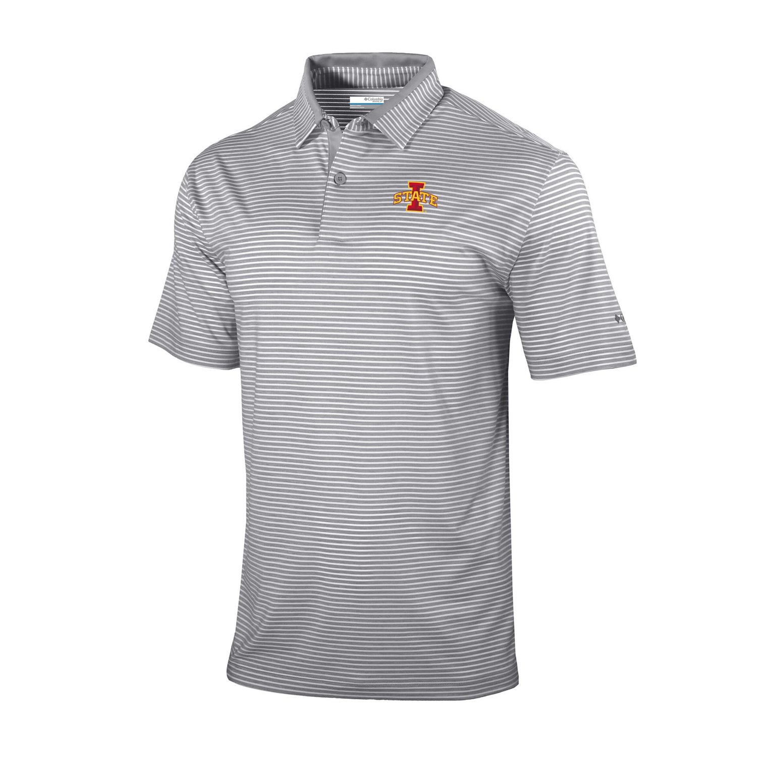 Columbia Iowa State Cyclones Omni-Wick Golden Hills Polo