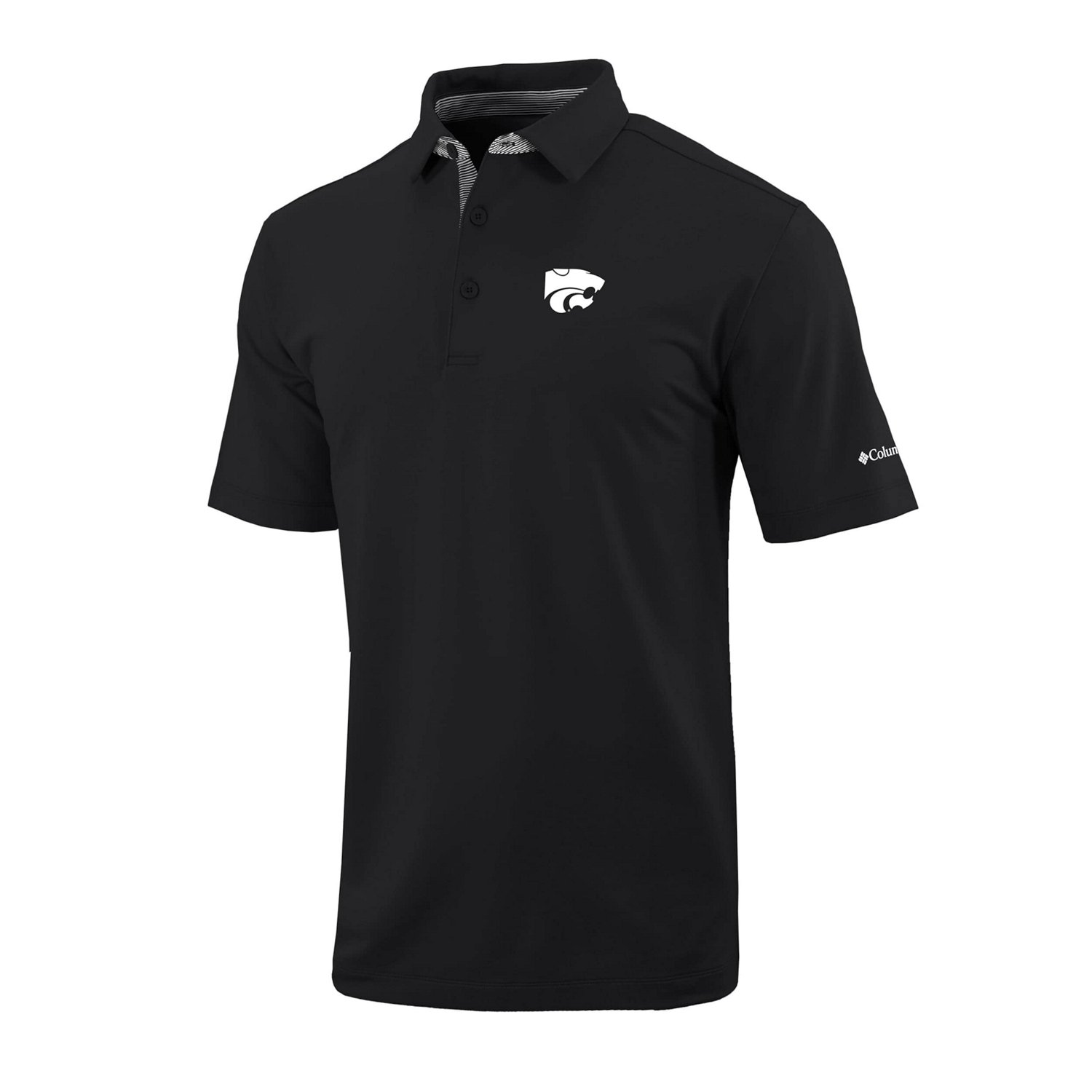 Columbia Kansas State Wildcats Omni-Wick Even Lie Polo
