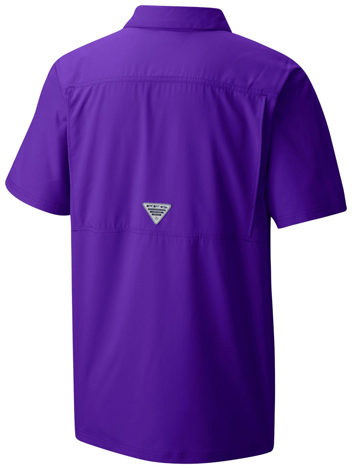 Columbia Kansas State Wildcats Slack Tide Omni-Wick Button-Up Camp Shirt - view number 3