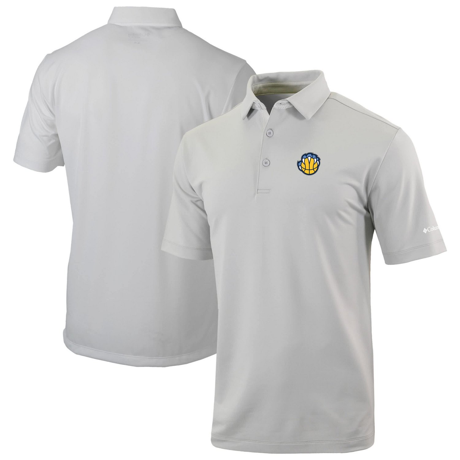 Columbia Memphis Grizzlies Omni-Wick Even Lie Polo