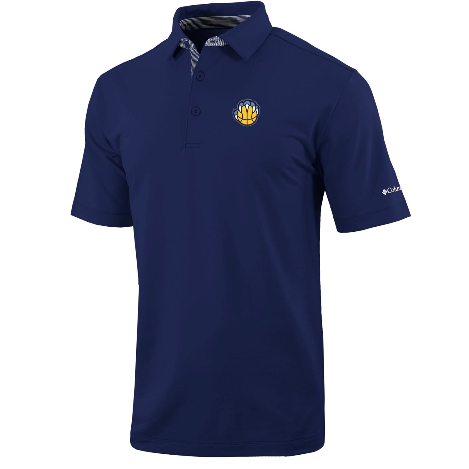 Columbia Memphis Grizzlies Omni-Wick Even Lie Polo                                                                               - view number 2