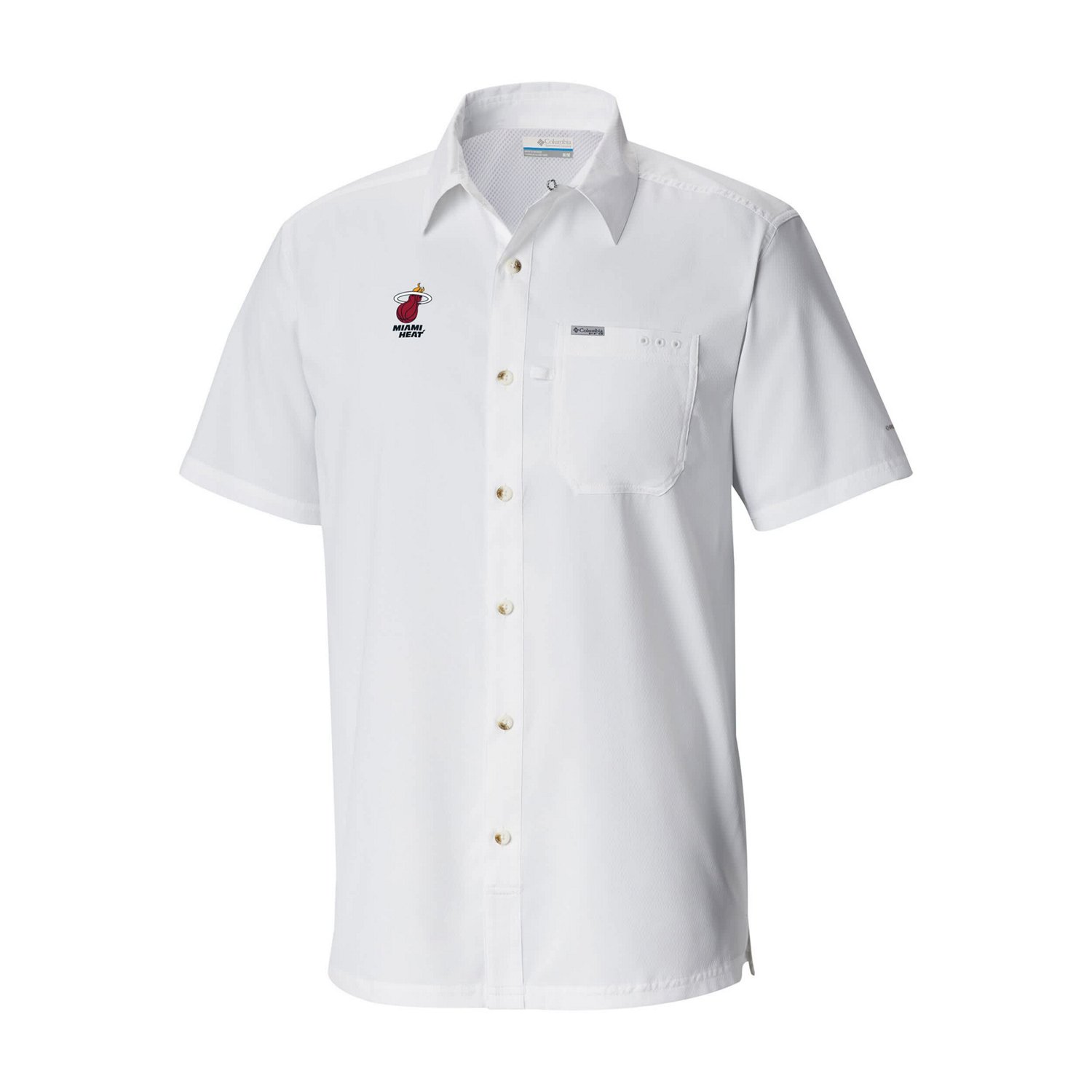Columbia Miami Heat Slack Tide Camp Button-Up Shirt                                                                              - view number 2
