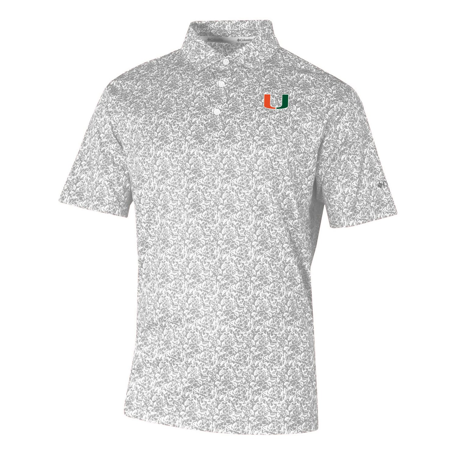 Columbia Miami Hurricanes Westside Country Polo - view number 2