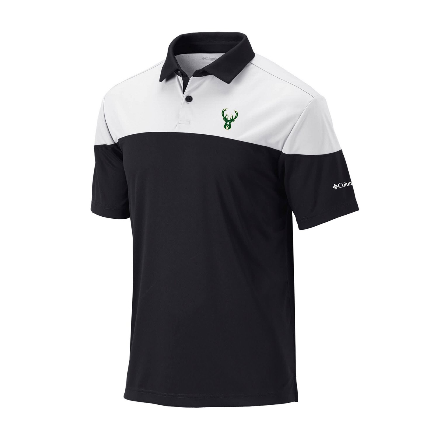 Columbia Milwaukee Bucks Omni-Wick Best Ball Polo                                                                                - view number 2