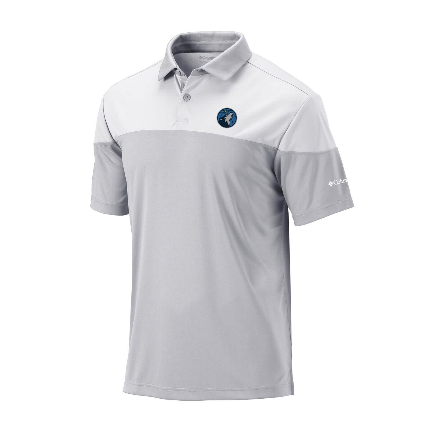 Columbia Minnesota Timberwolves Omni-Wick Best Ball Polo                                                                         - view number 2