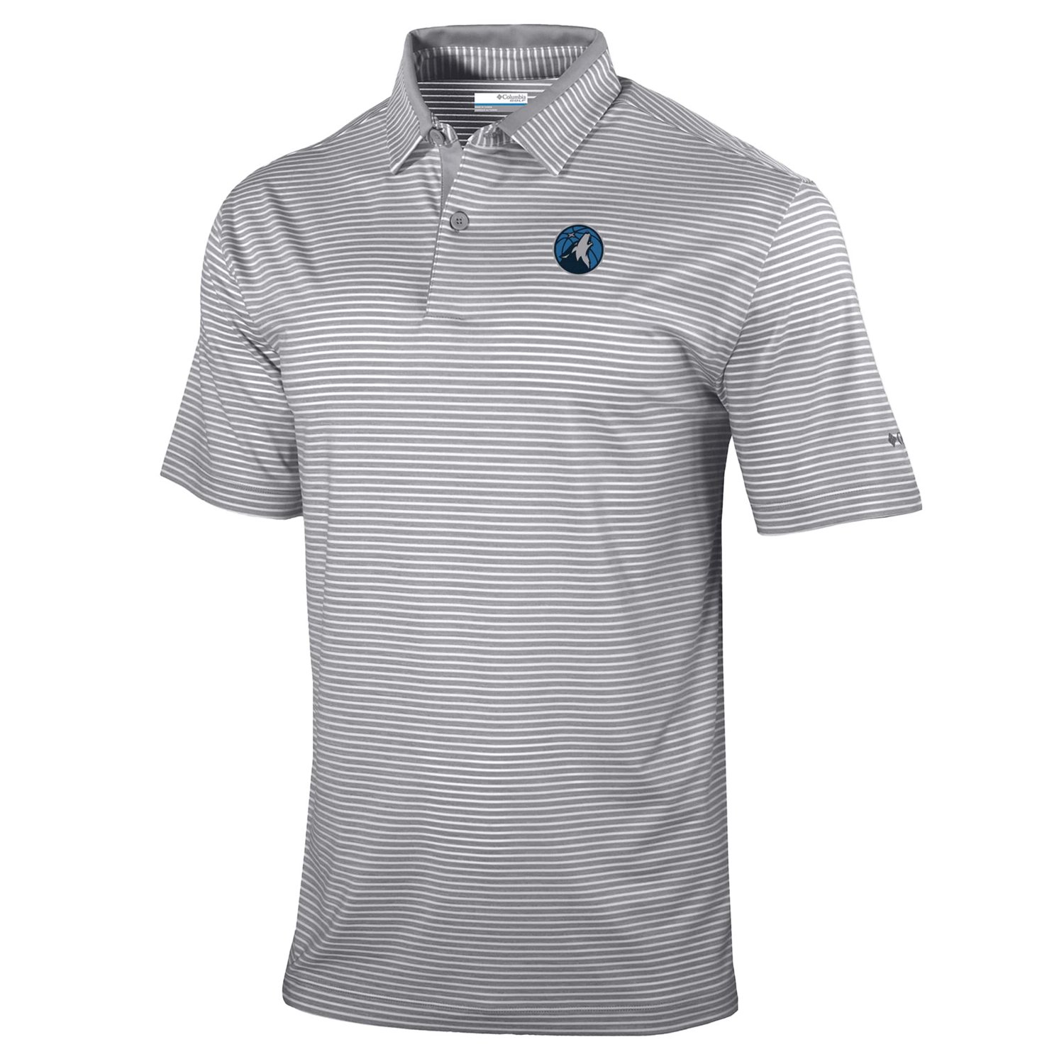 Columbia Minnesota Timberwolves Omni-Wick Golden Hills Polo                                                                      - view number 2