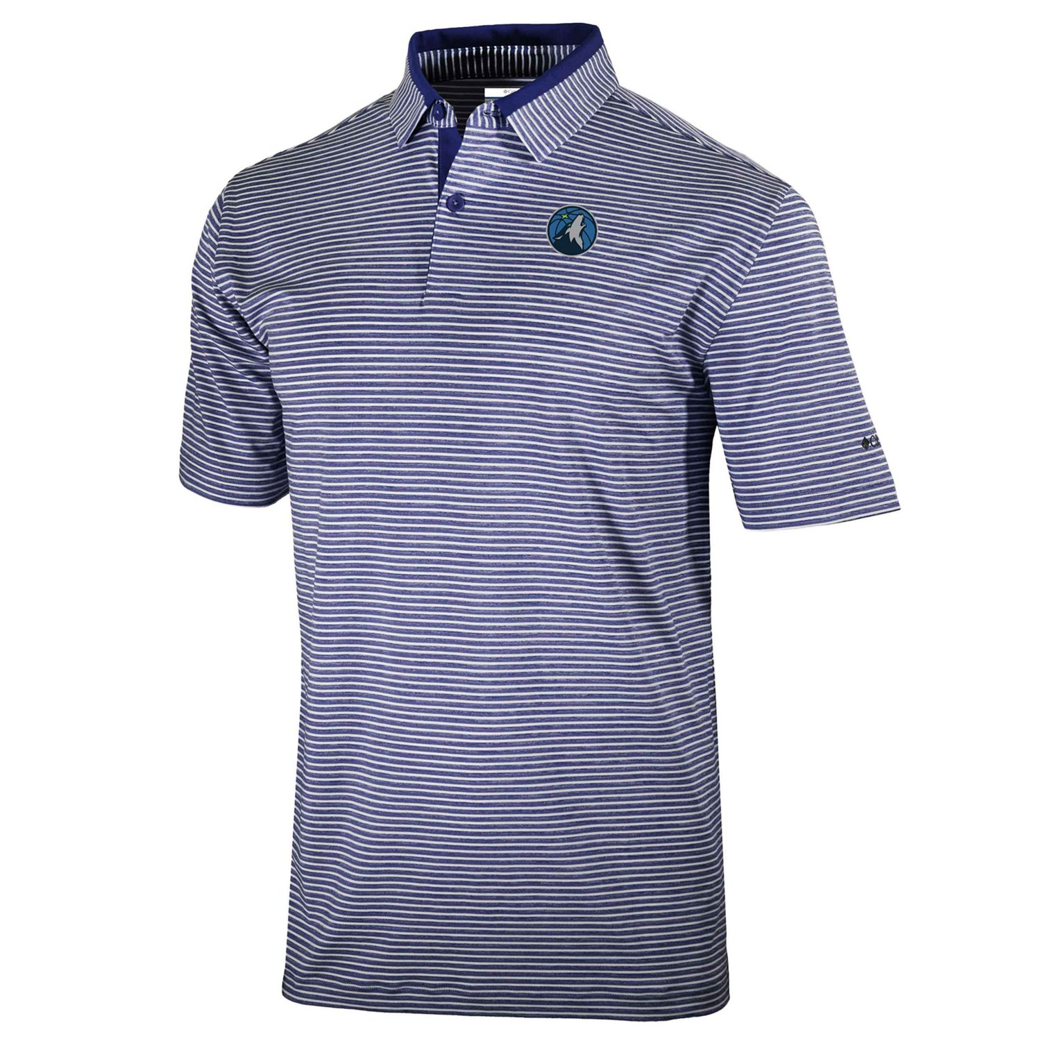 Columbia Minnesota Timberwolves Omni-Wick Golden Hills Polo                                                                      - view number 2