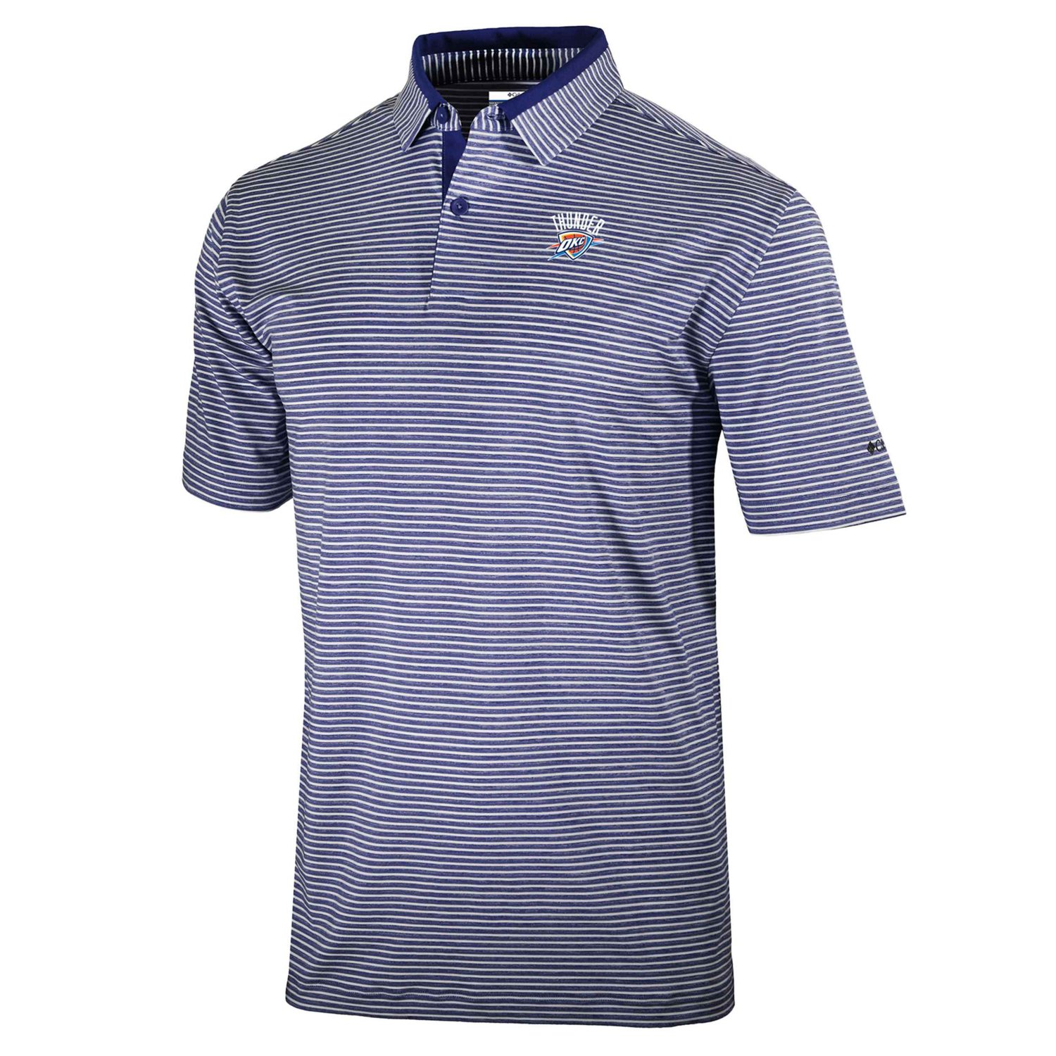 Columbia Oklahoma City Thunder Omni-Wick Golden Hills Polo                                                                       - view number 2