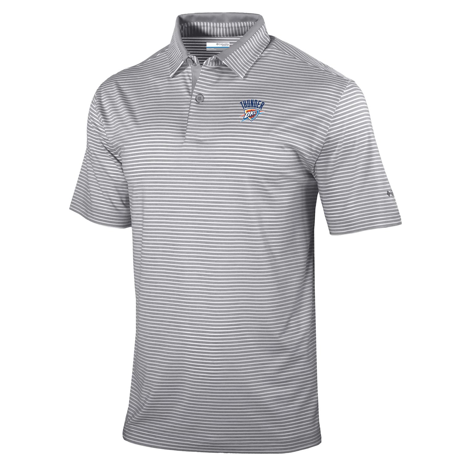Columbia Oklahoma City Thunder Omni-Wick Golden Hills Polo                                                                       - view number 2
