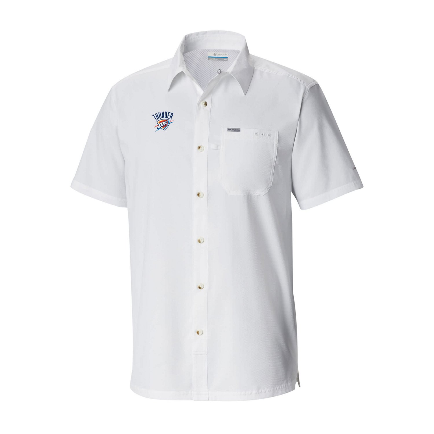 Columbia Oklahoma City Thunder Slack Tide Camp Button-Up Shirt - view number 2