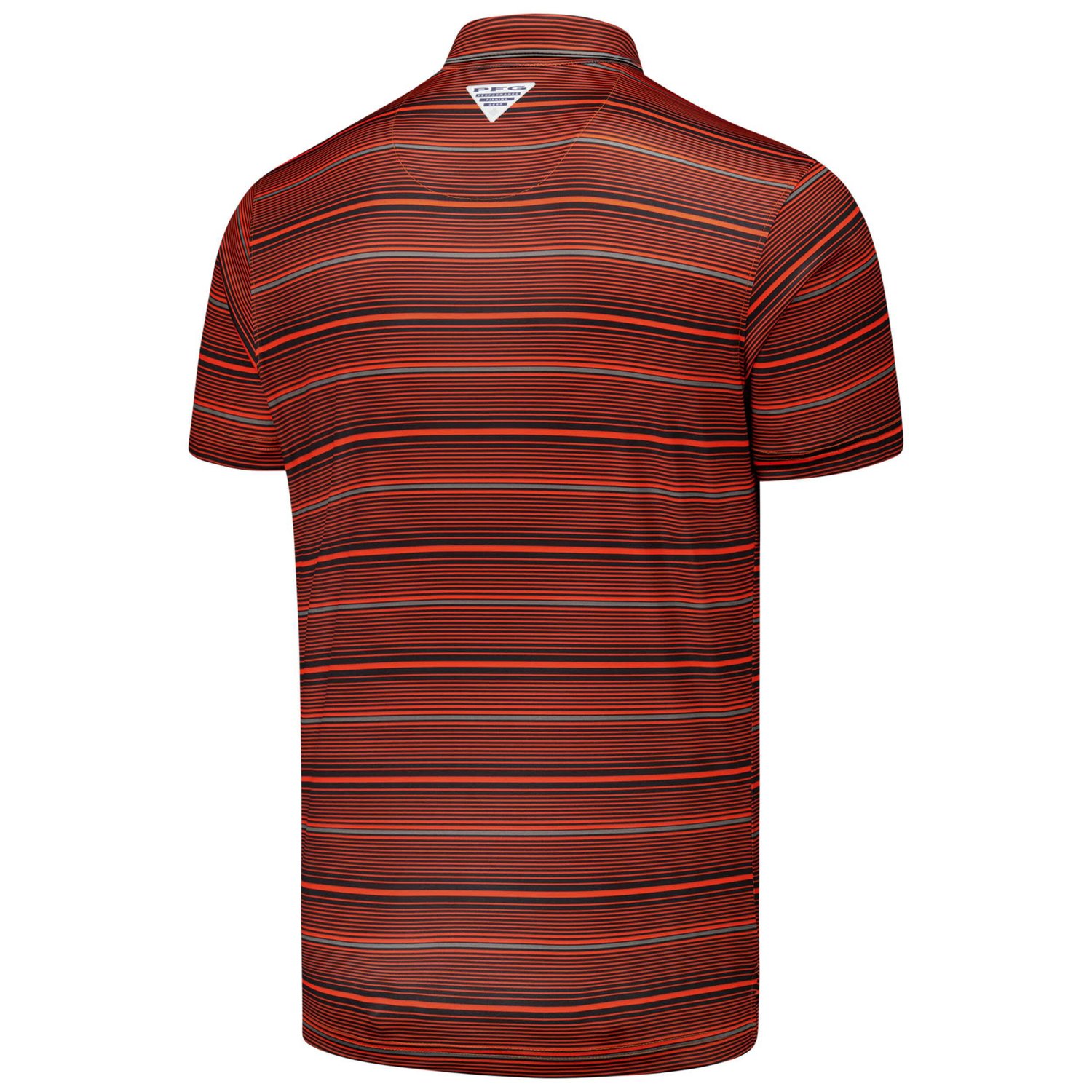 Columbia Oregon State Beavers PFG Super Terminal Tackle Omni-Shade Stripe Polo                                                   - view number 3
