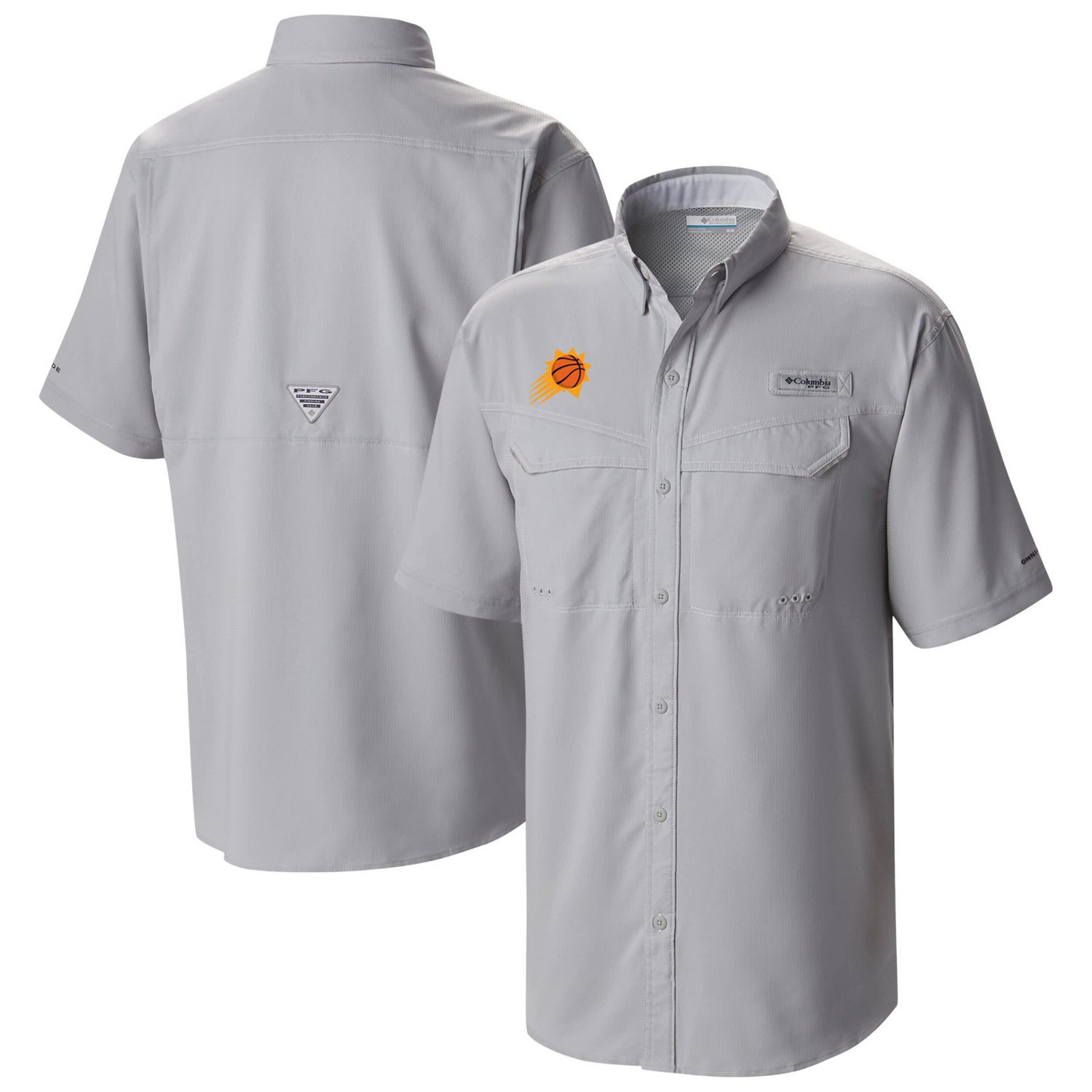 Columbia Phoenix Suns Omni-Wick Low Drag Offshore Button-Up Shirt