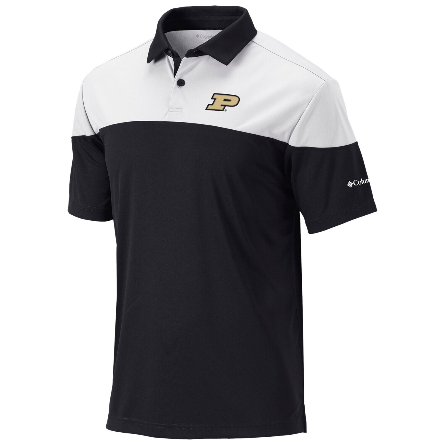 Columbia Purdue Boilermakers Best Ball Omni-Wick Polo                                                                            - view number 2