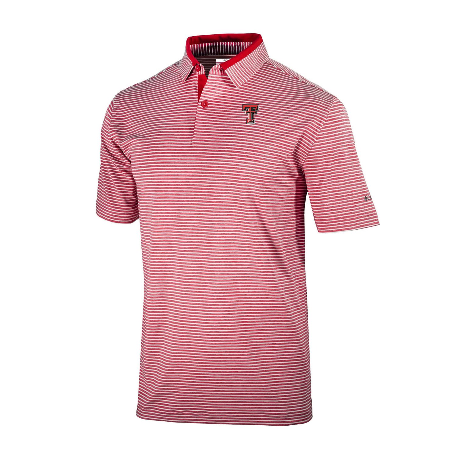 Columbia Texas Tech Red Raiders Omni-Wick Golden Hills Polo
