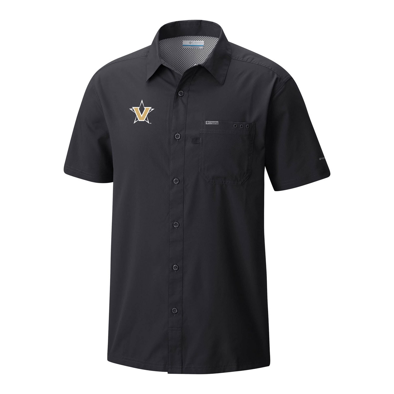 Columbia Vanderbilt Commodores Slack Tide Omni-Wick Button-Up Camp Shirt - view number 2