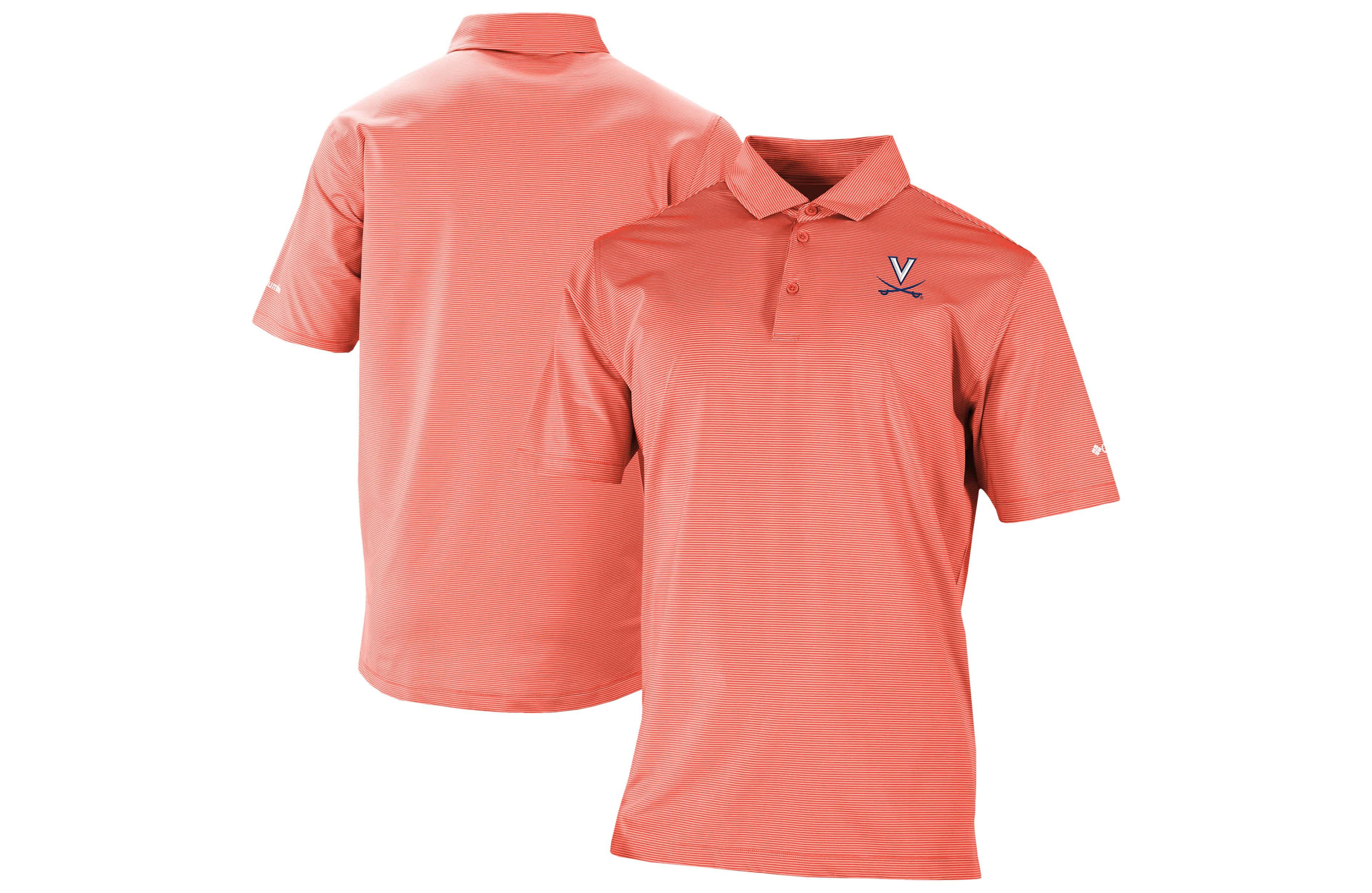 Columbia Virginia Cavaliers Double Hit Polo