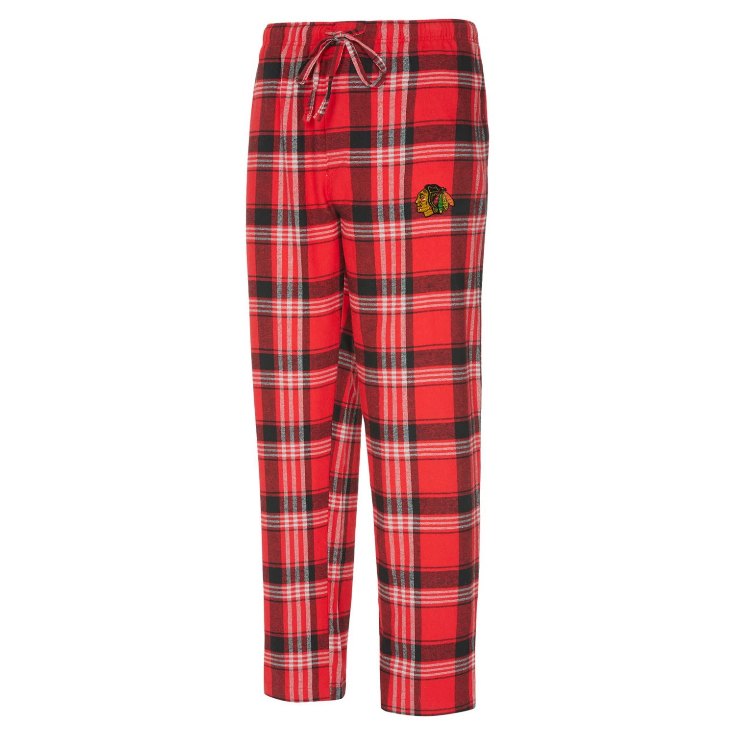 Concepts Sport Black Chicago Blackhawks Region Flannel Sleep Pants - view number 2