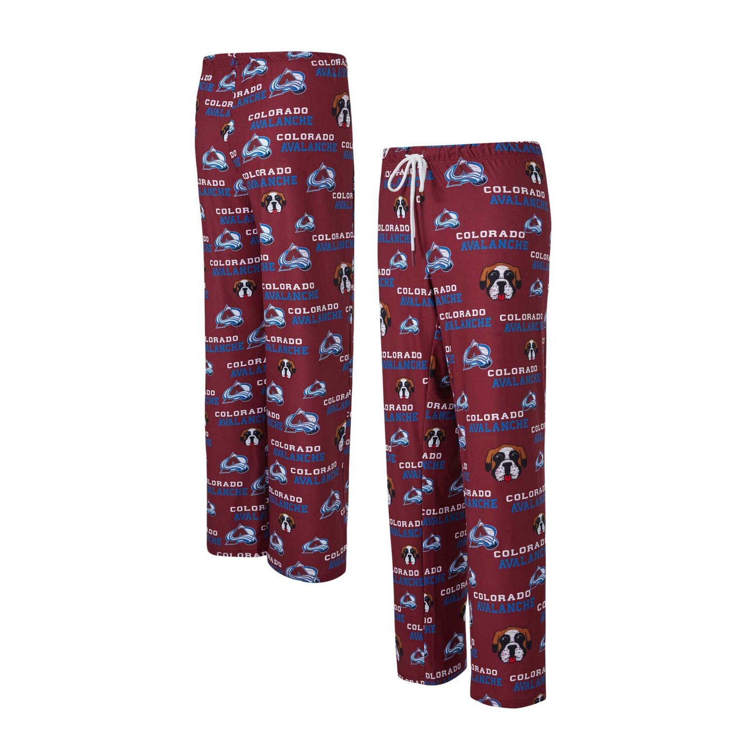 Concepts Sport Colorado Avalanche Zest Allover Print Knit Pants