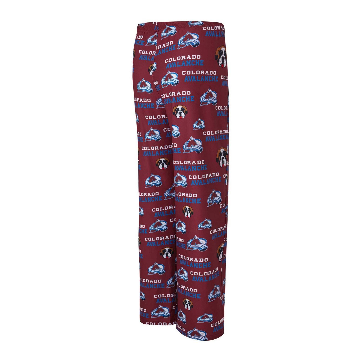 Concepts Sport Colorado Avalanche Zest Allover Print Knit Pants - view number 3