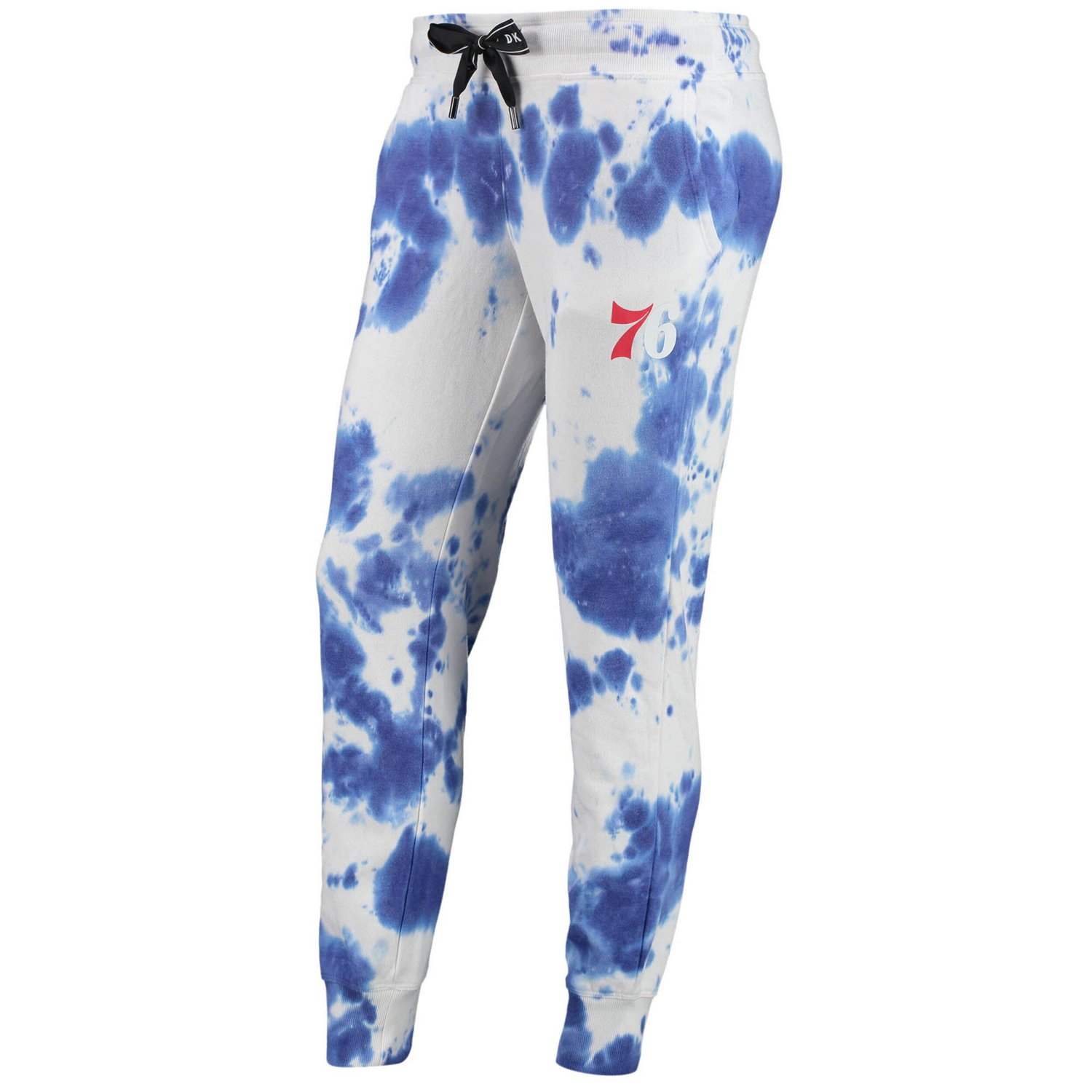 DKNY Sport Royal Philadelphia 76ers Melody Tie-Dye Jogger Pants                                                                  - view number 2