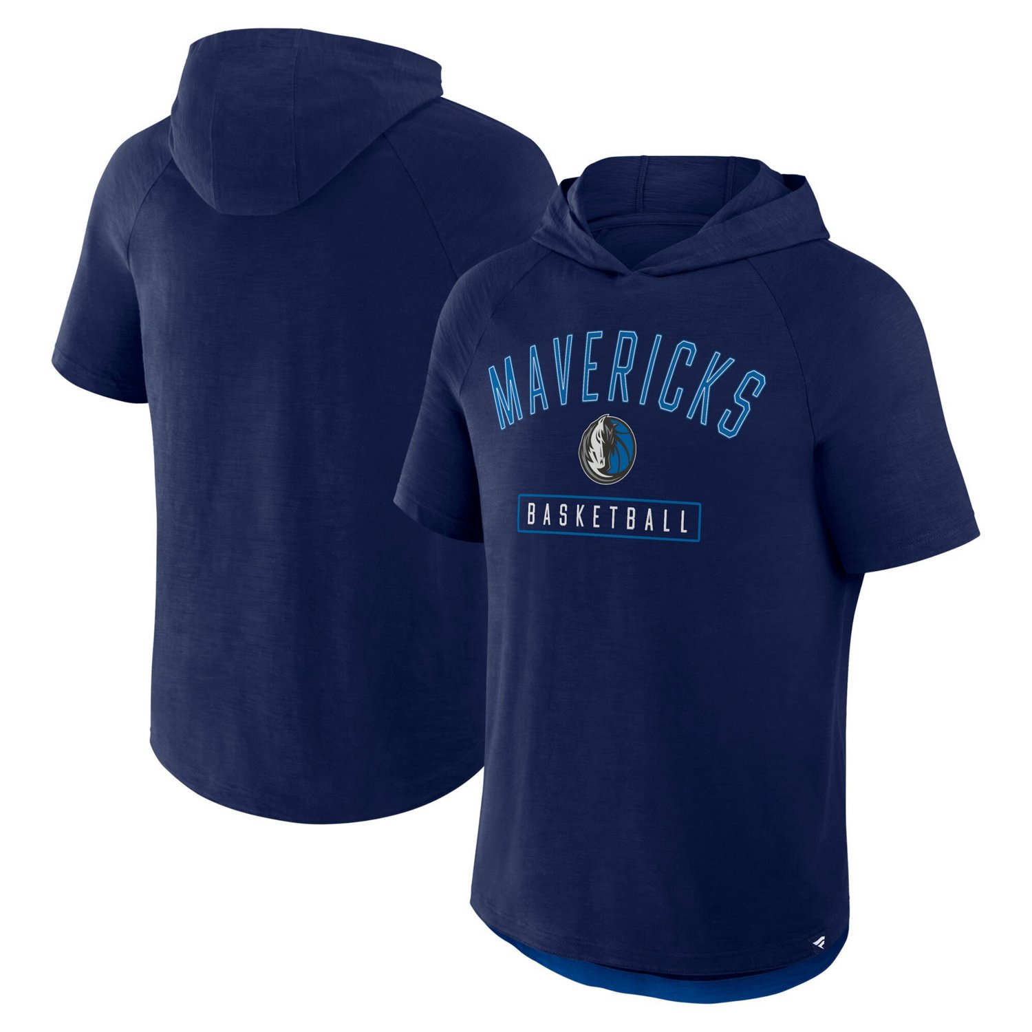 Fanatics Athletic Dallas Mavericks Pass Legend Hooded T-Shirt                                                                    - view number 1