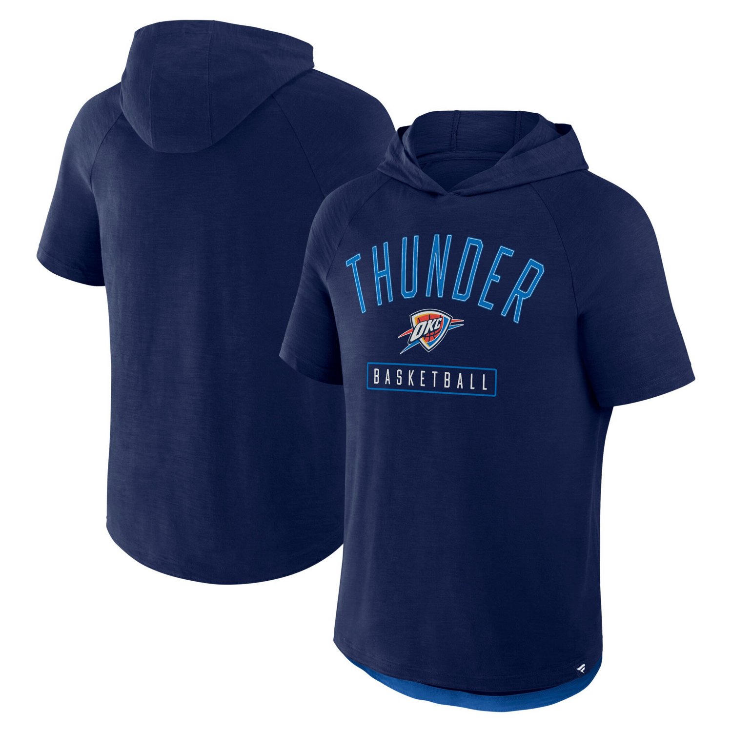 Fanatics Athletic Oklahoma City Thunder Pass Legend Hooded T-Shirt                                                               - view number 1