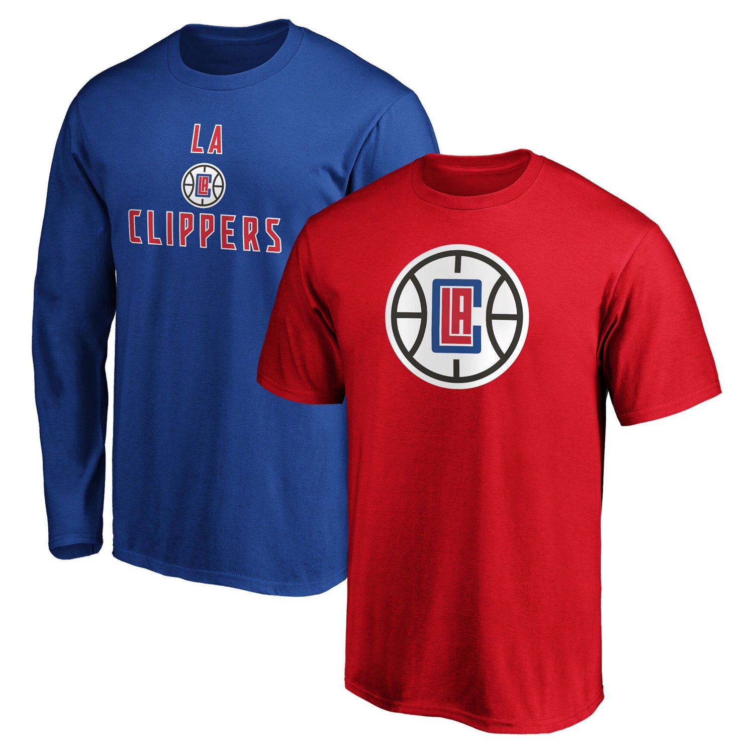 Fanatics Branded /Royal LA Clippers T-Shirt Combo Pack